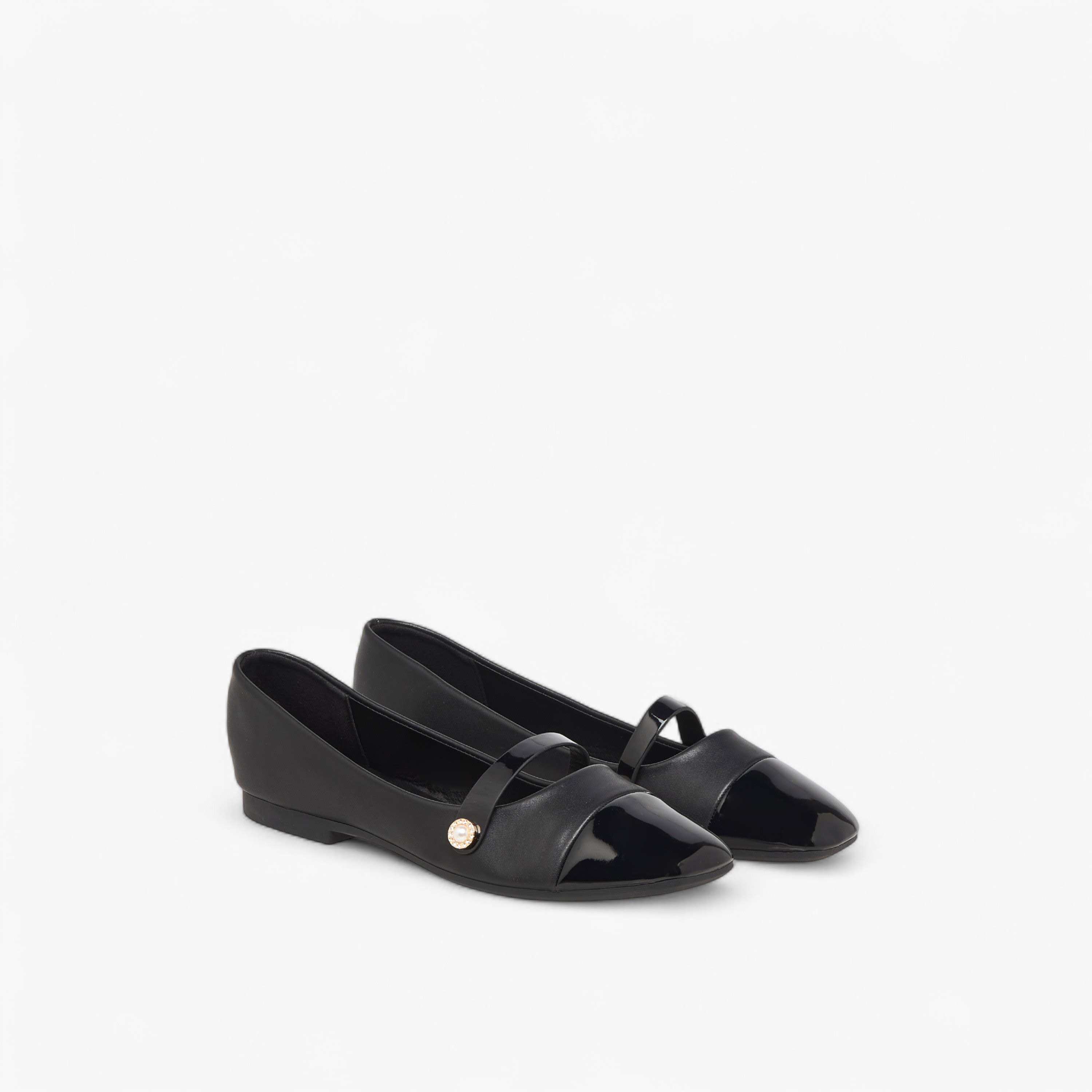 حذاء باليرينا بزينة لؤلؤ للنساء من فلورا بيلا-women-shoes-ballerinas-image-1