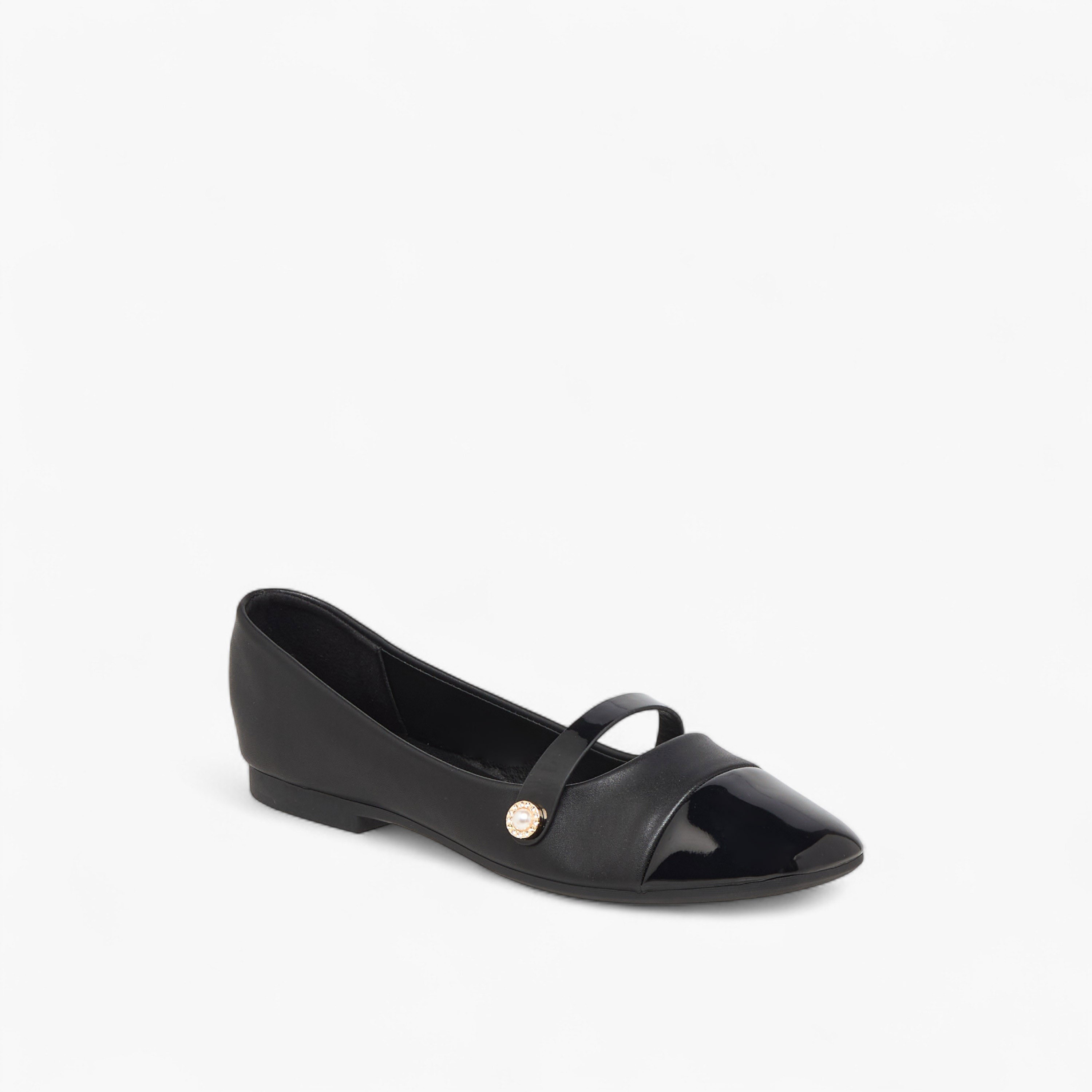 حذاء باليرينا بزينة لؤلؤ للنساء من فلورا بيلا-women-shoes-ballerinas-image-2