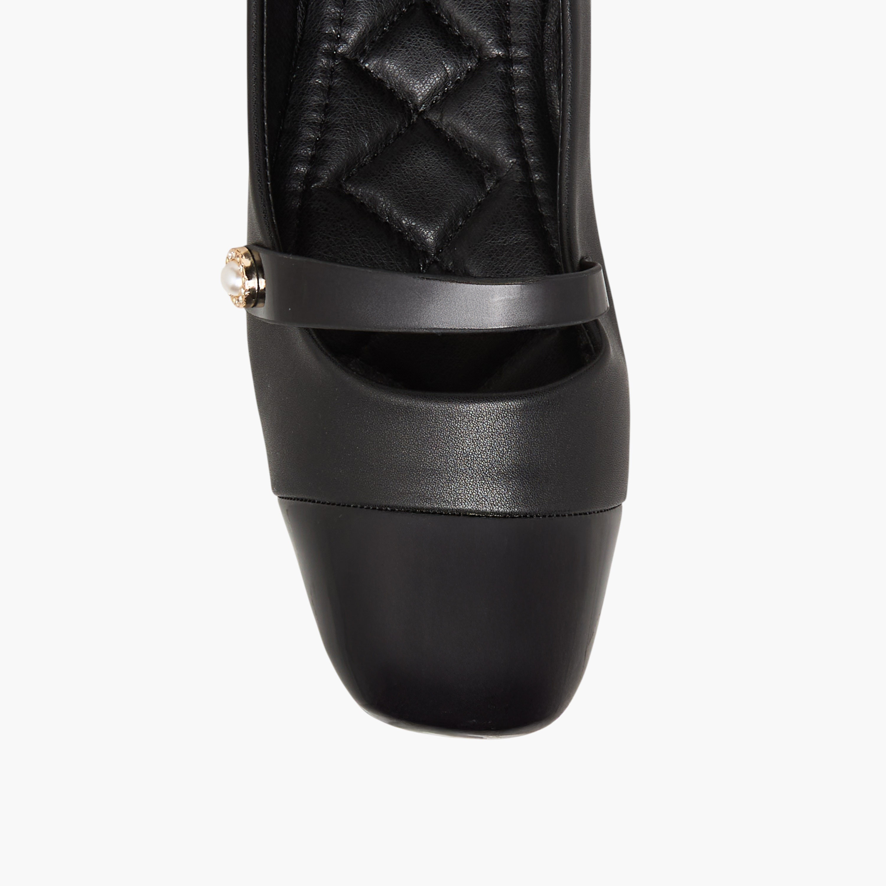 حذاء باليرينا بزينة لؤلؤ للنساء من فلورا بيلا-women-shoes-ballerinas-image-4