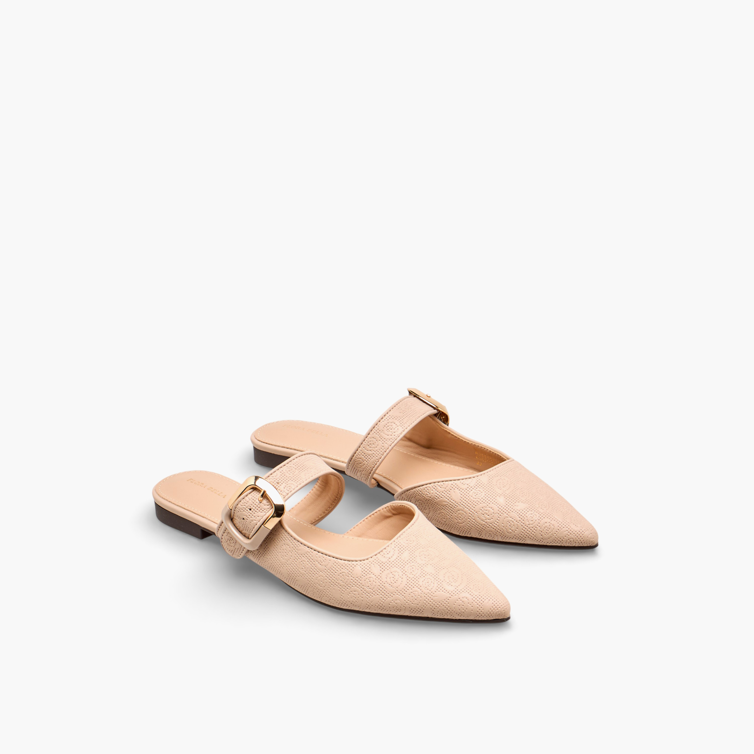 Flora Bella Women Floral Textured Pointed Toe Shoes-women-shoes-flats-sandals-image-1