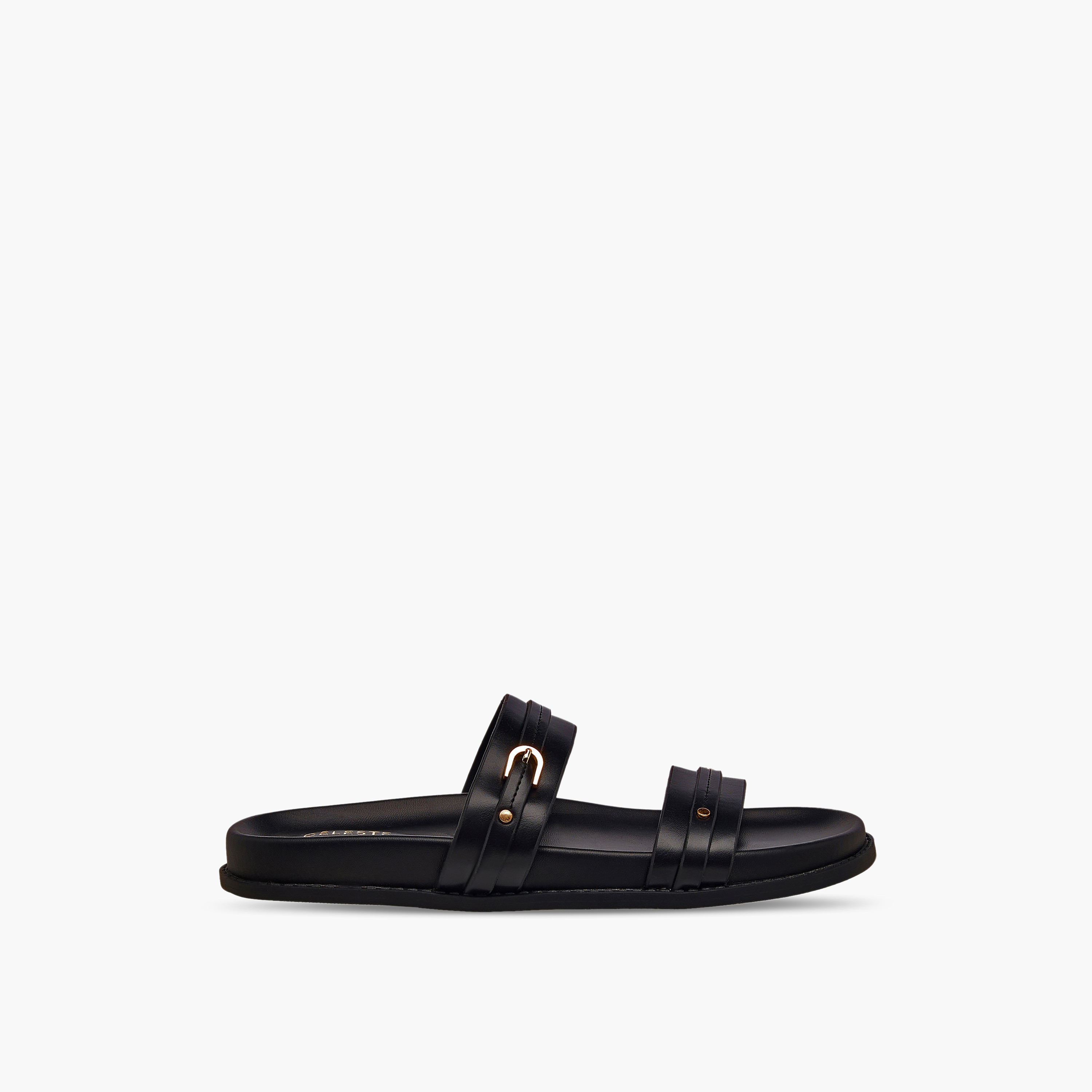 صندل مسطح بتفاصيل إبزيم للنساء من سيليست-women-shoes-sandals-flats-image-2