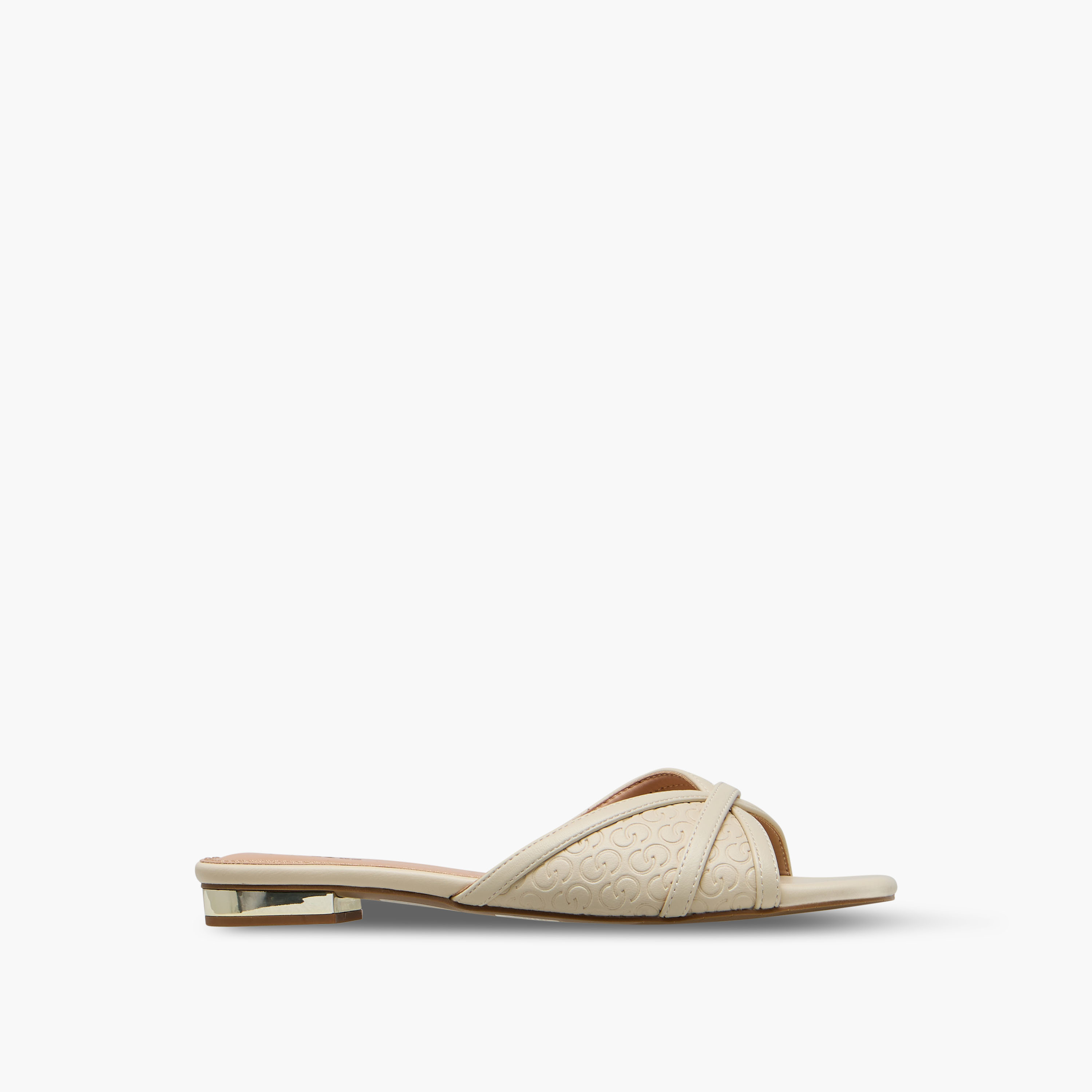 صندل بنقوش مونوجرام للنساء من سيليست-women-shoes-flats-sandals-image-3