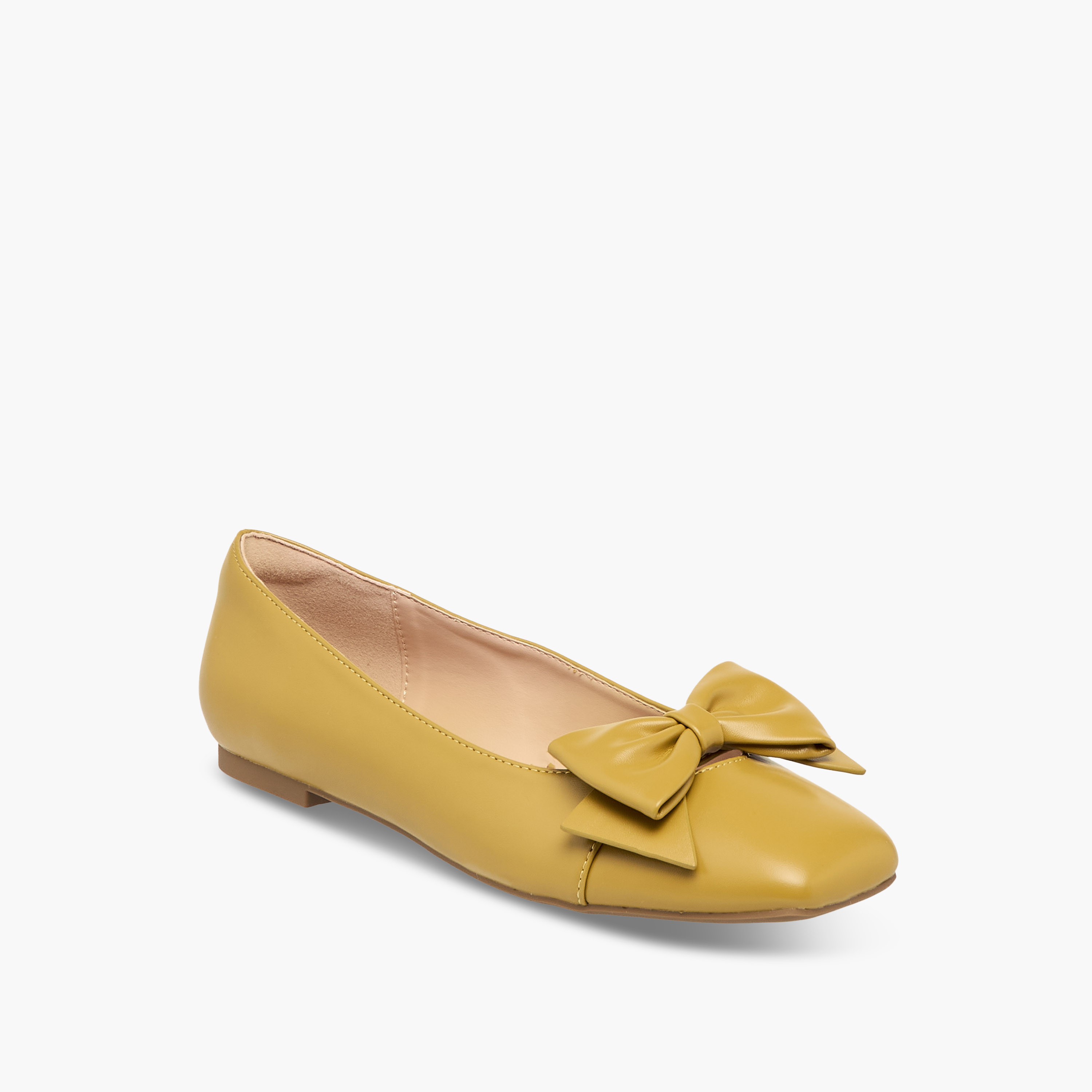 Celeste Women's Bow Detail Slip-On Ballerina Shoes-women-shoes-ballerinas-image-2