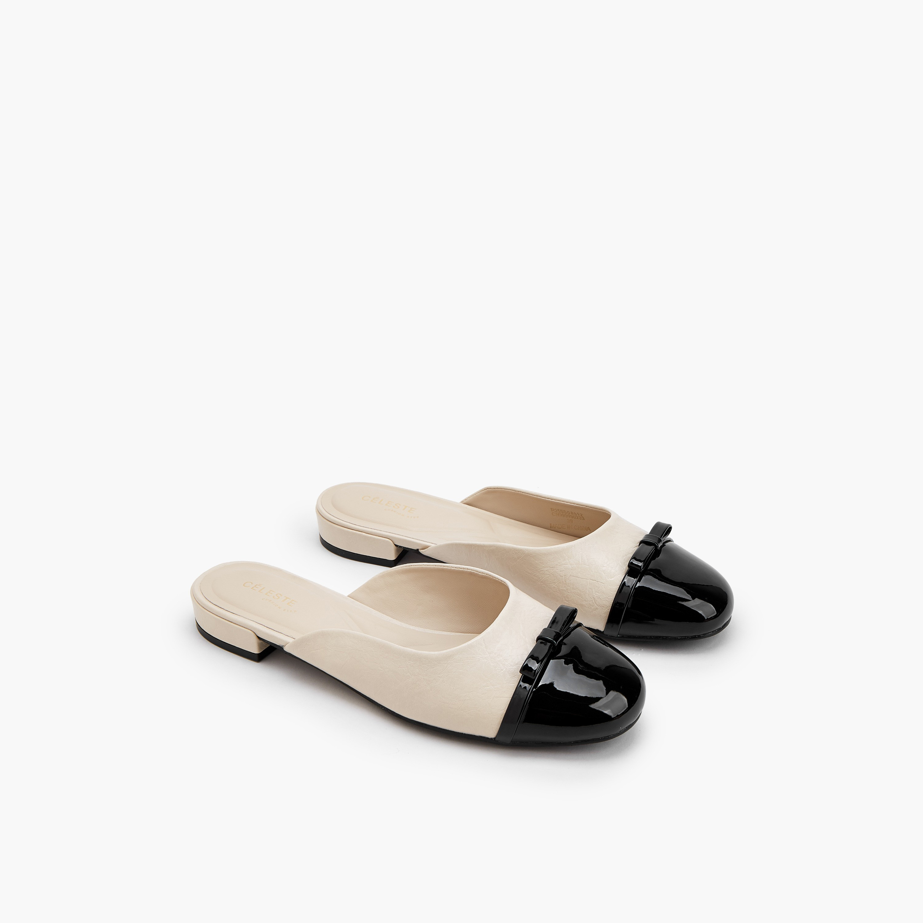 Celeste Women Crinkle Textured Mules-women-shoes-flats-mules-image-1