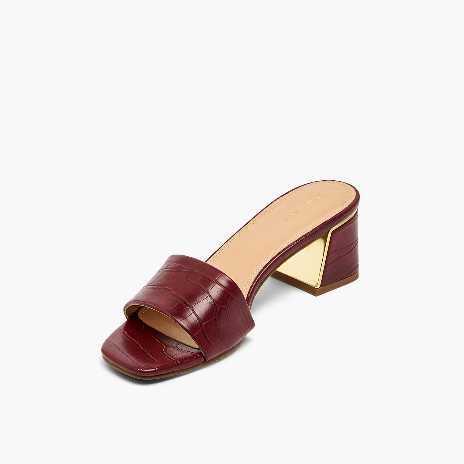 صندل بكعب بلوك سهل الارتداء للنساء من بابريكا-women-shoes-sandals-heeled-image-4
