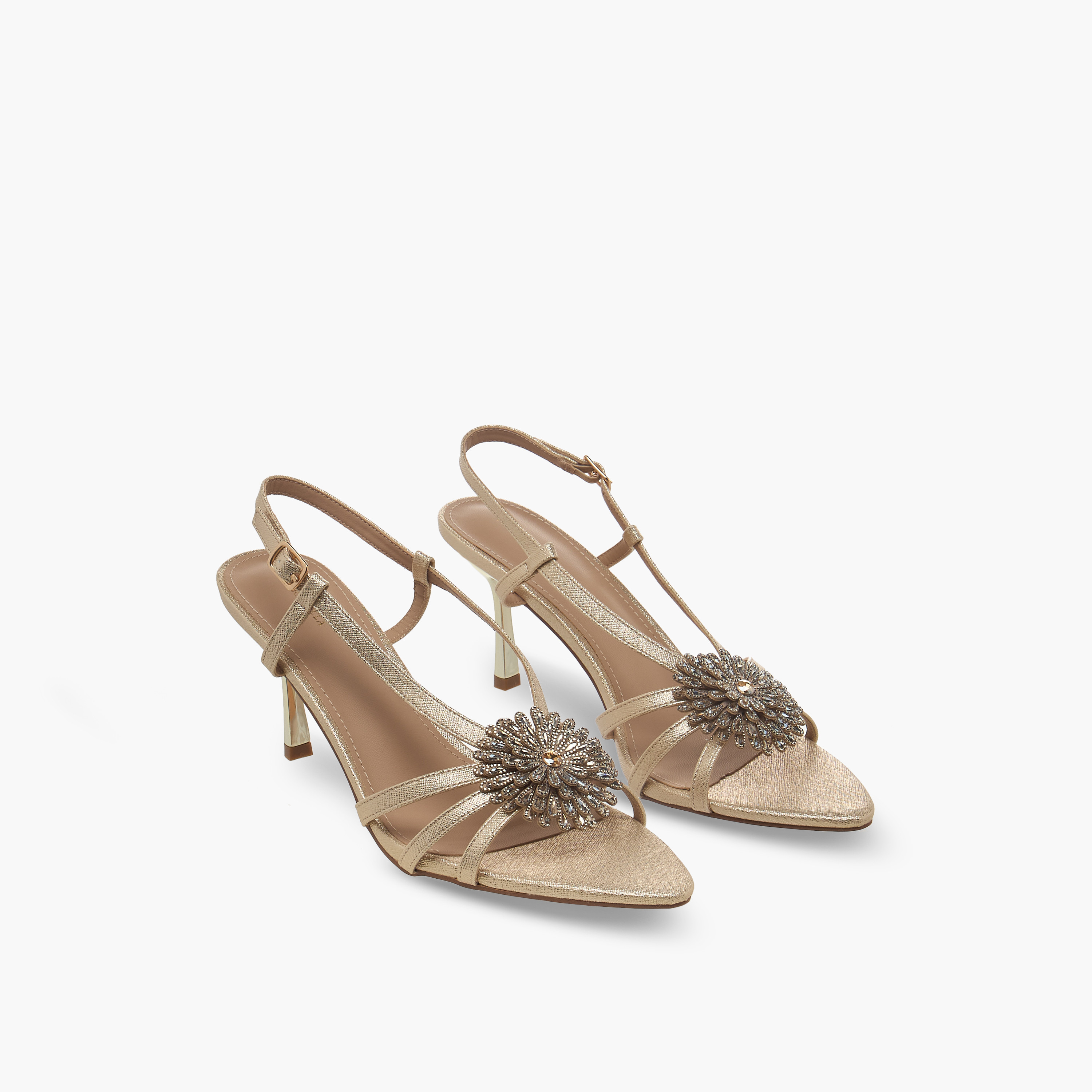 صندل بكعب ستيليتو وتزيينات للنساء من فلورا بيلا-women-shoes-sandals-heeled-image-1