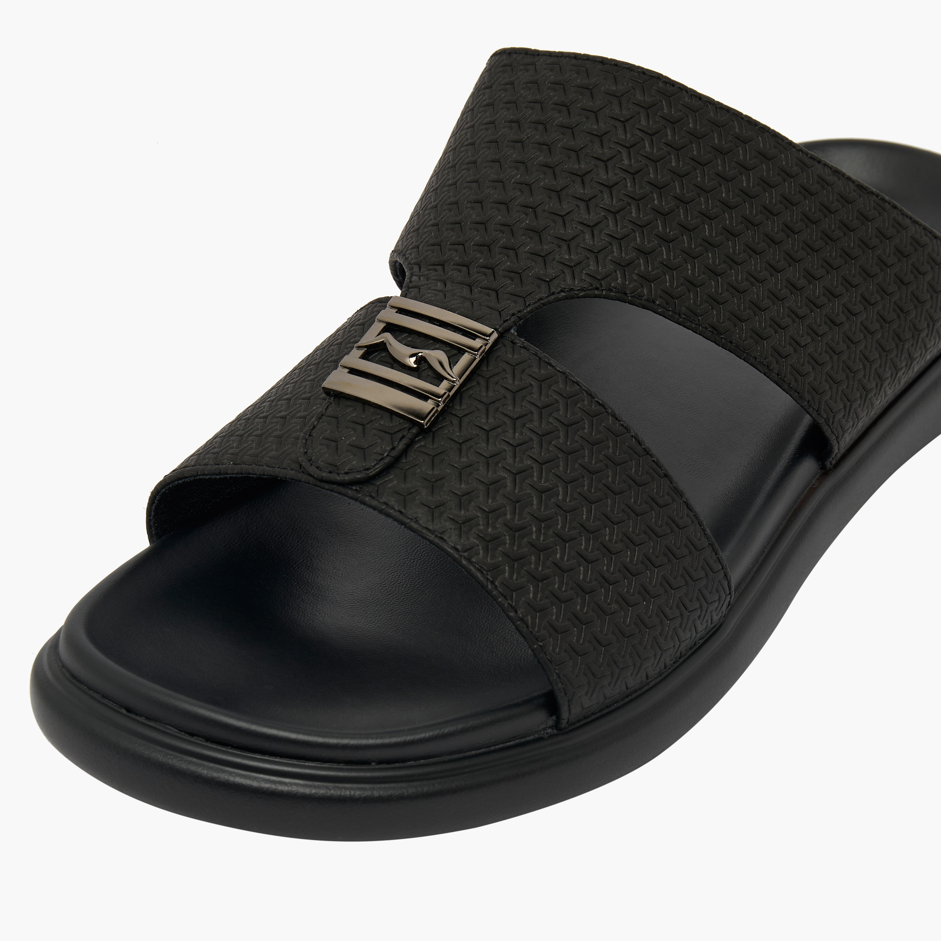 LBL by Shoexpress Men Textured Arabic Sandals-men-shoes-sandals-image-6