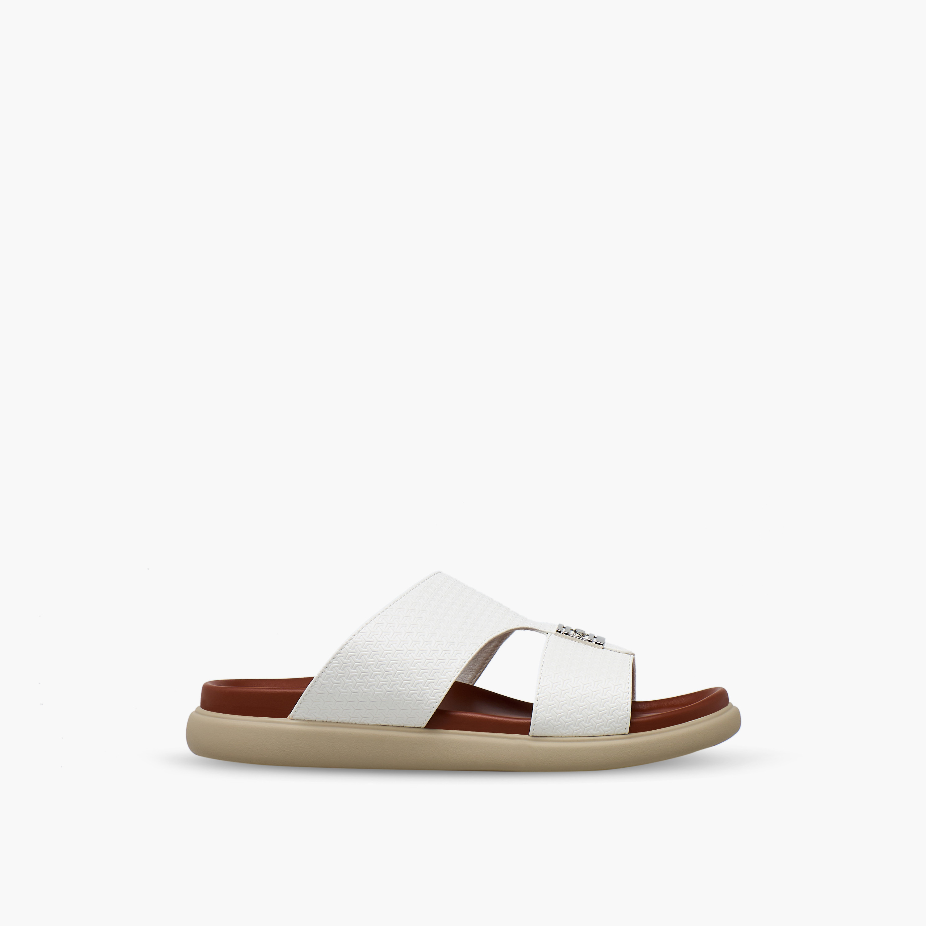 LBL by Shoexpress Men Textured Arabic Sandals-men-shoes-sandals-image-3