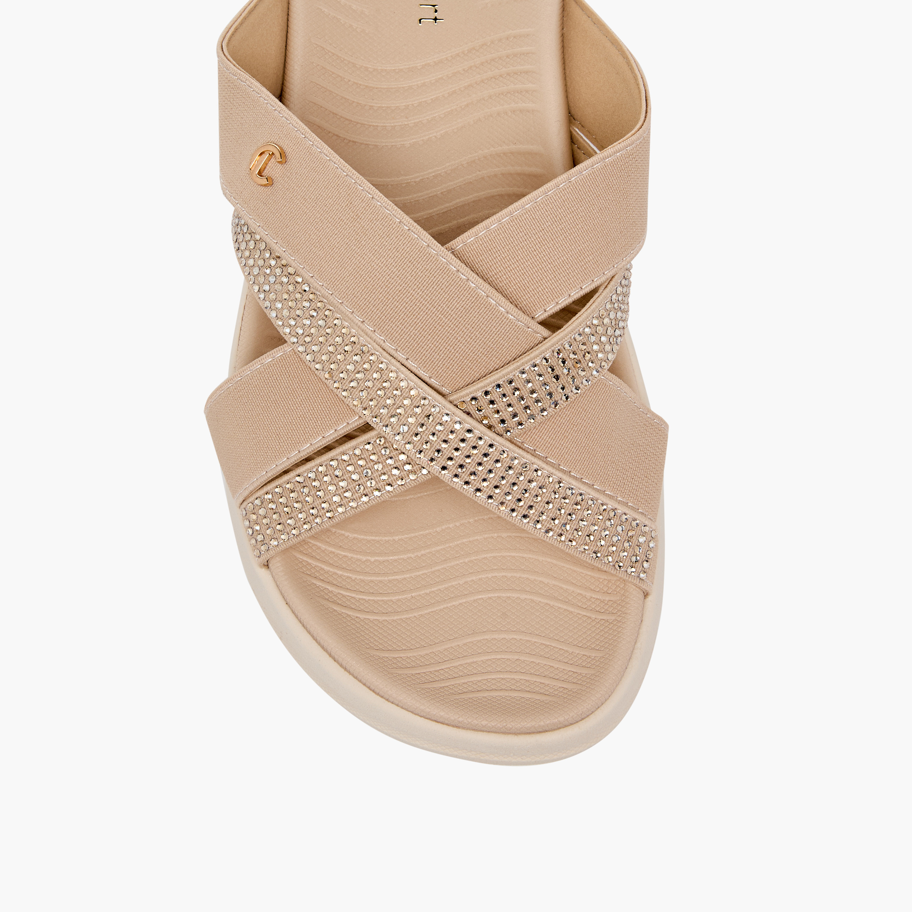 Le Confort Women Embellished Platform Sandals-women-shoes-sandals-flats-image-7