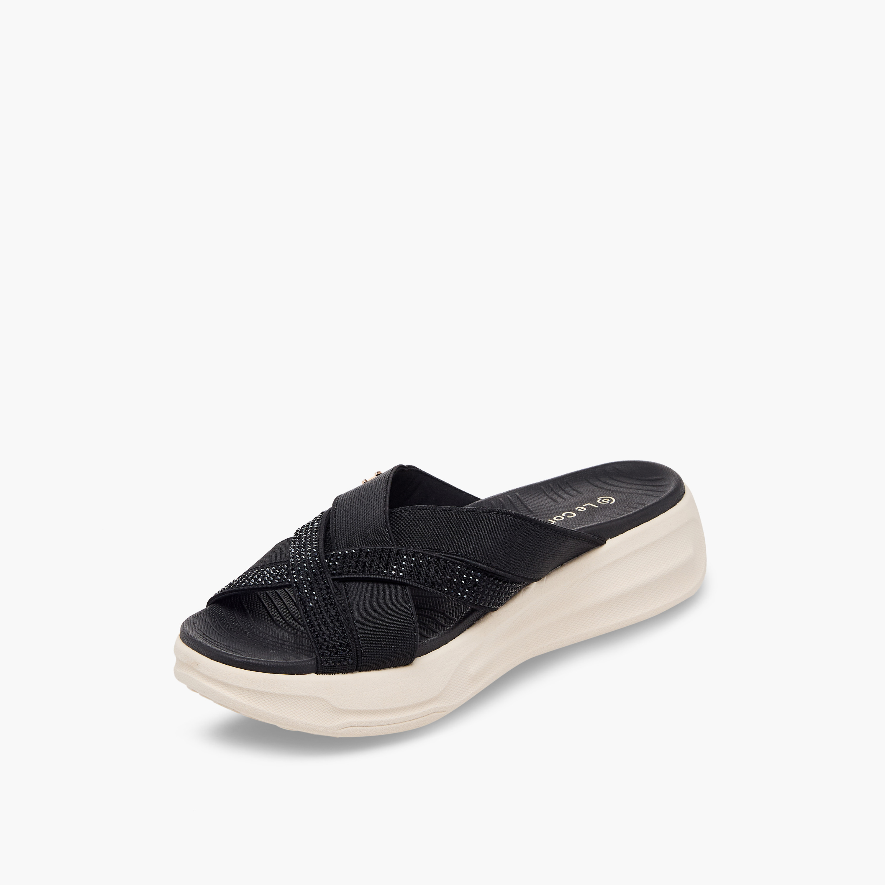 Le Confort Women Embellished Platform Sandals-women-shoes-sandals-flats-image-4