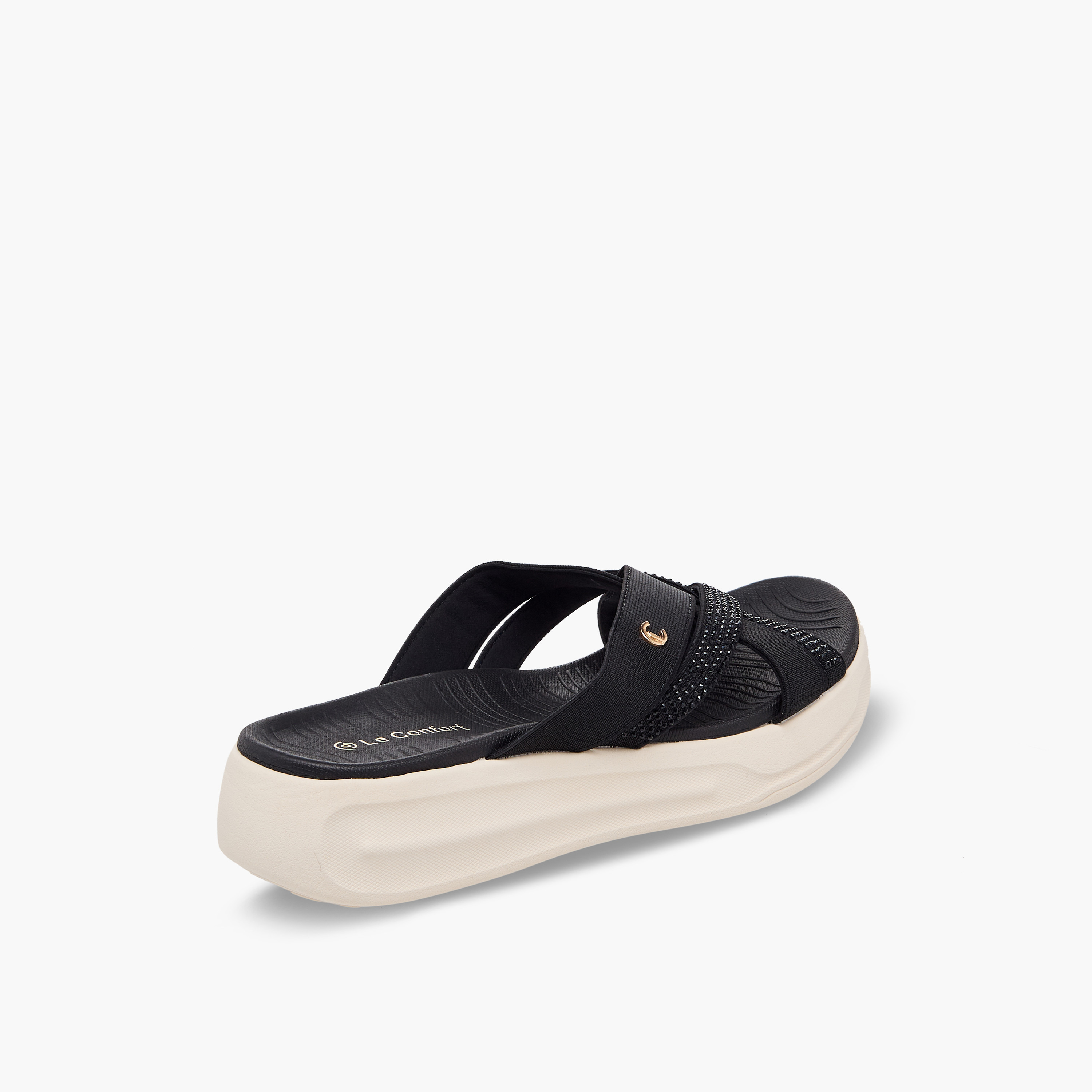 Le Confort Women Embellished Platform Sandals-women-shoes-sandals-flats-image-6