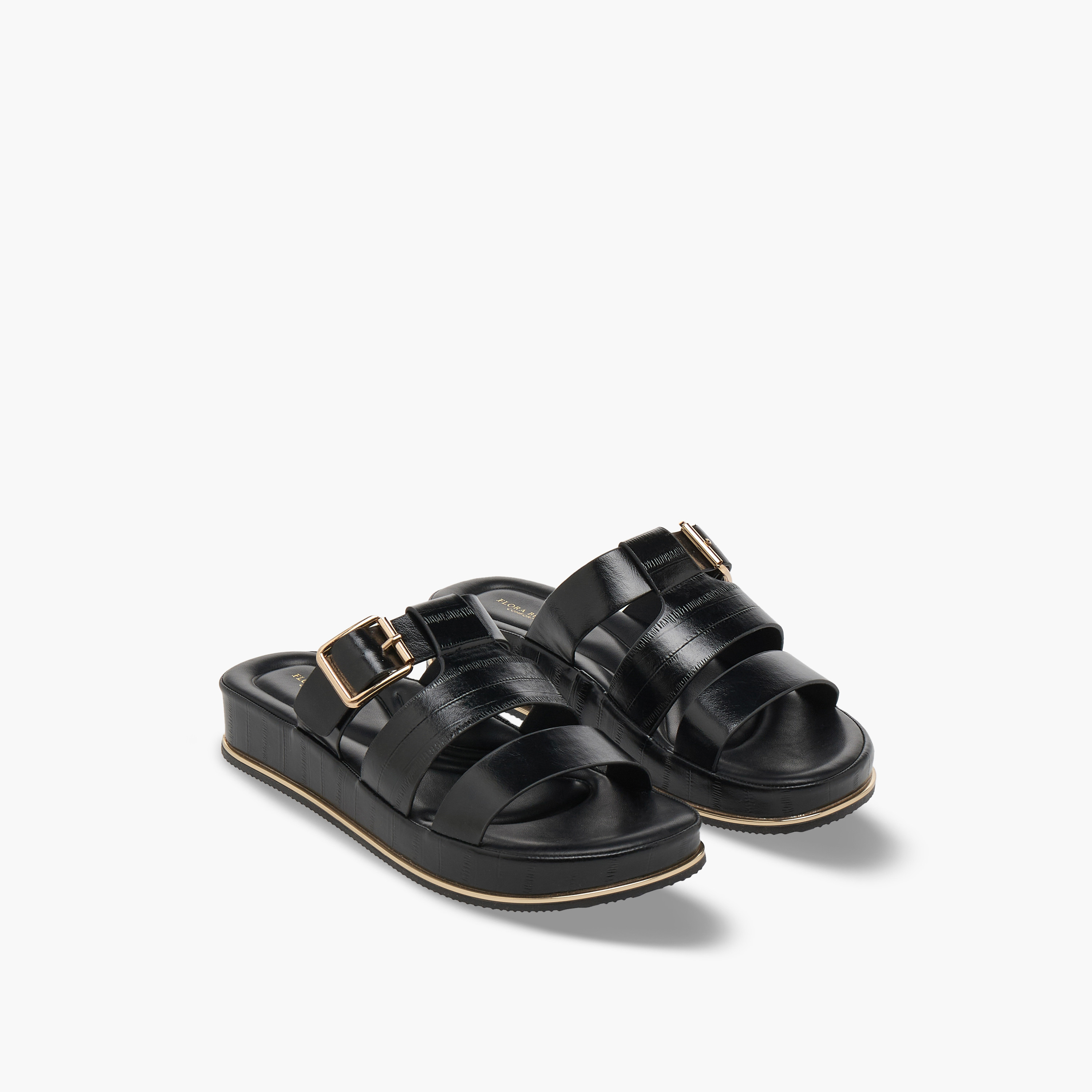صندل بحزام إبزيم للنساء من فلورا بيلا-women-shoes-flats-sandals-image-1