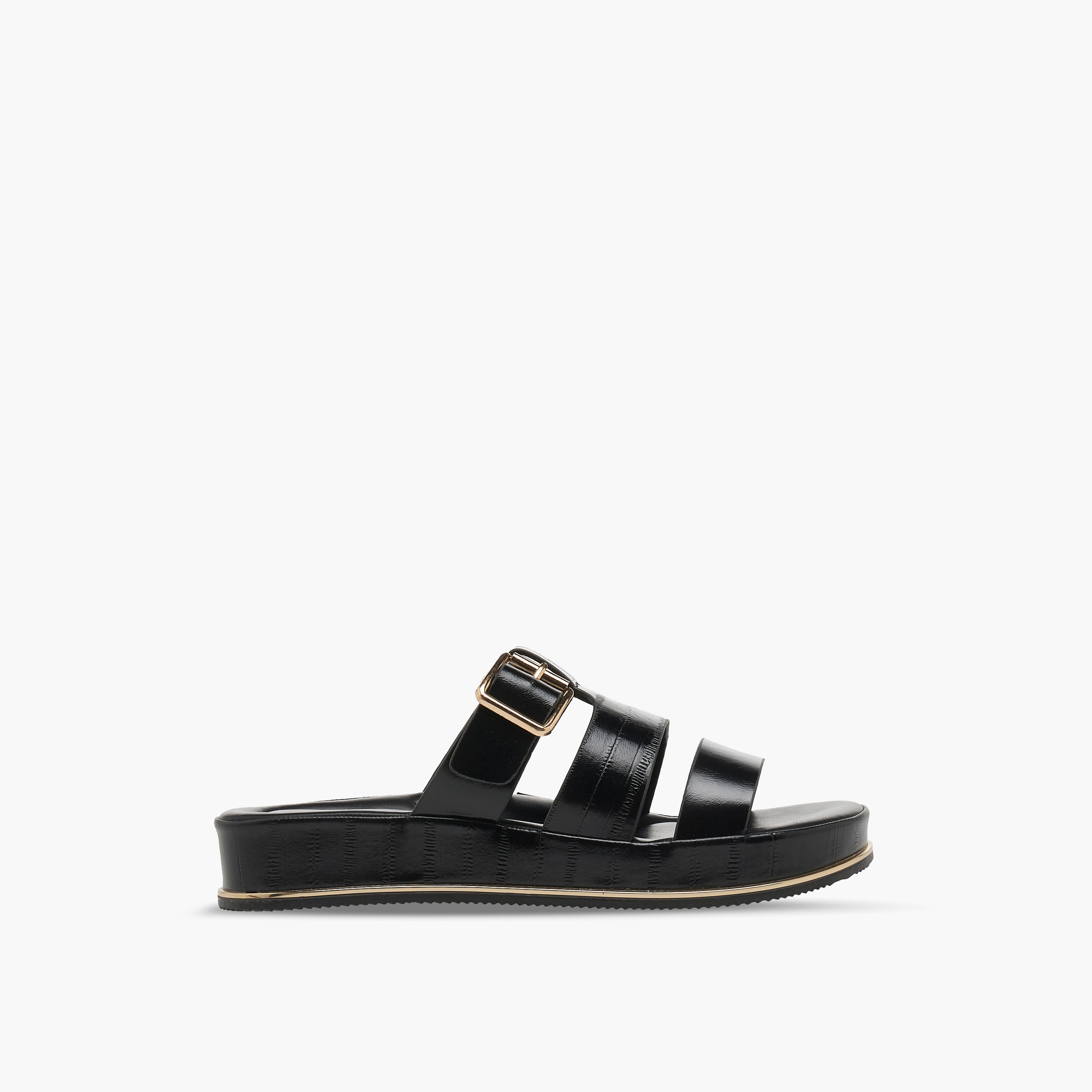 صندل بحزام إبزيم للنساء من فلورا بيلا-women-shoes-flats-sandals-image-3