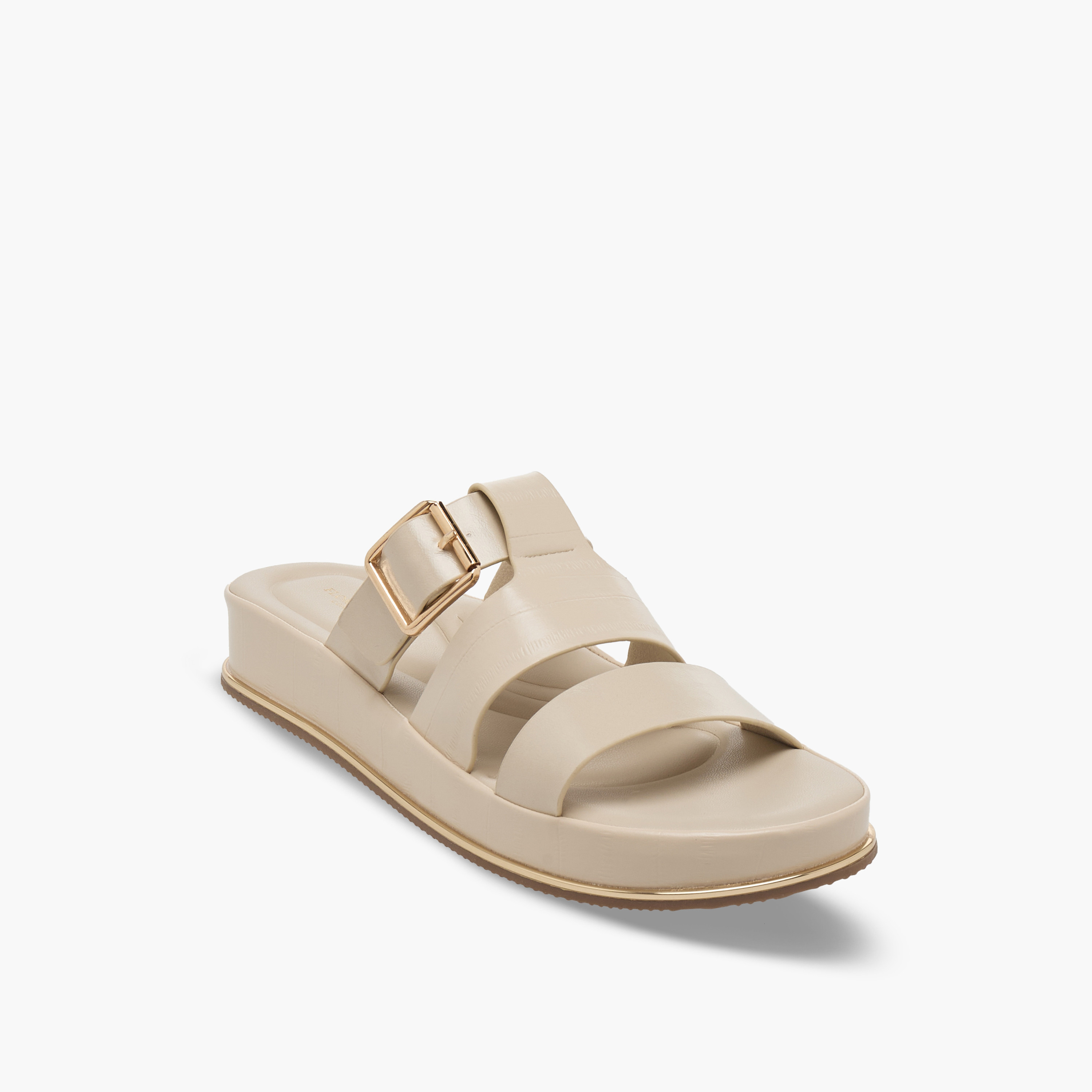 صندل بحزام إبزيم للنساء من فلورا بيلا-women-shoes-flats-sandals-image-2