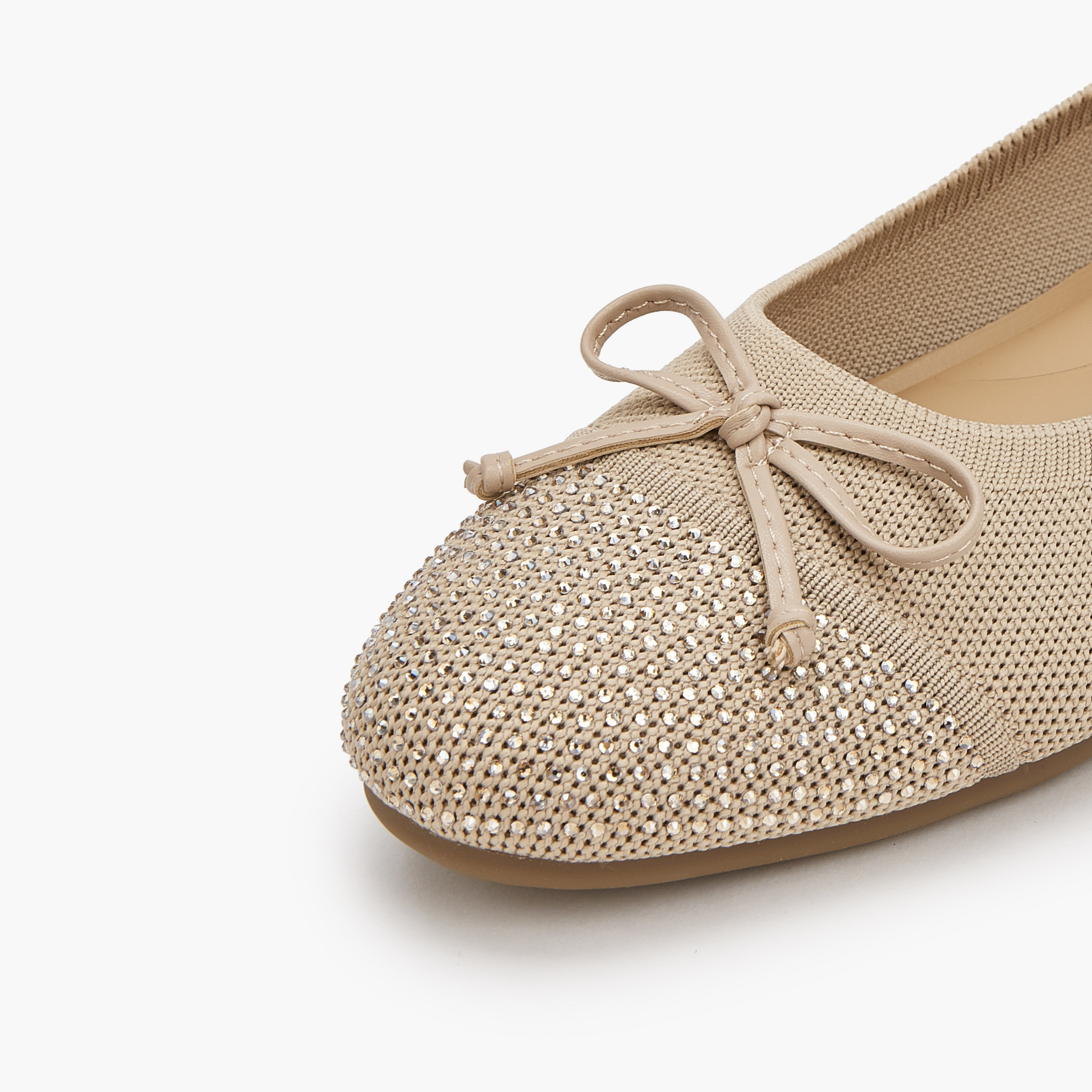 Le Confort Women Embellished Bow Accent Ballerina Shoes-women-shoes-ballerinas-image-4