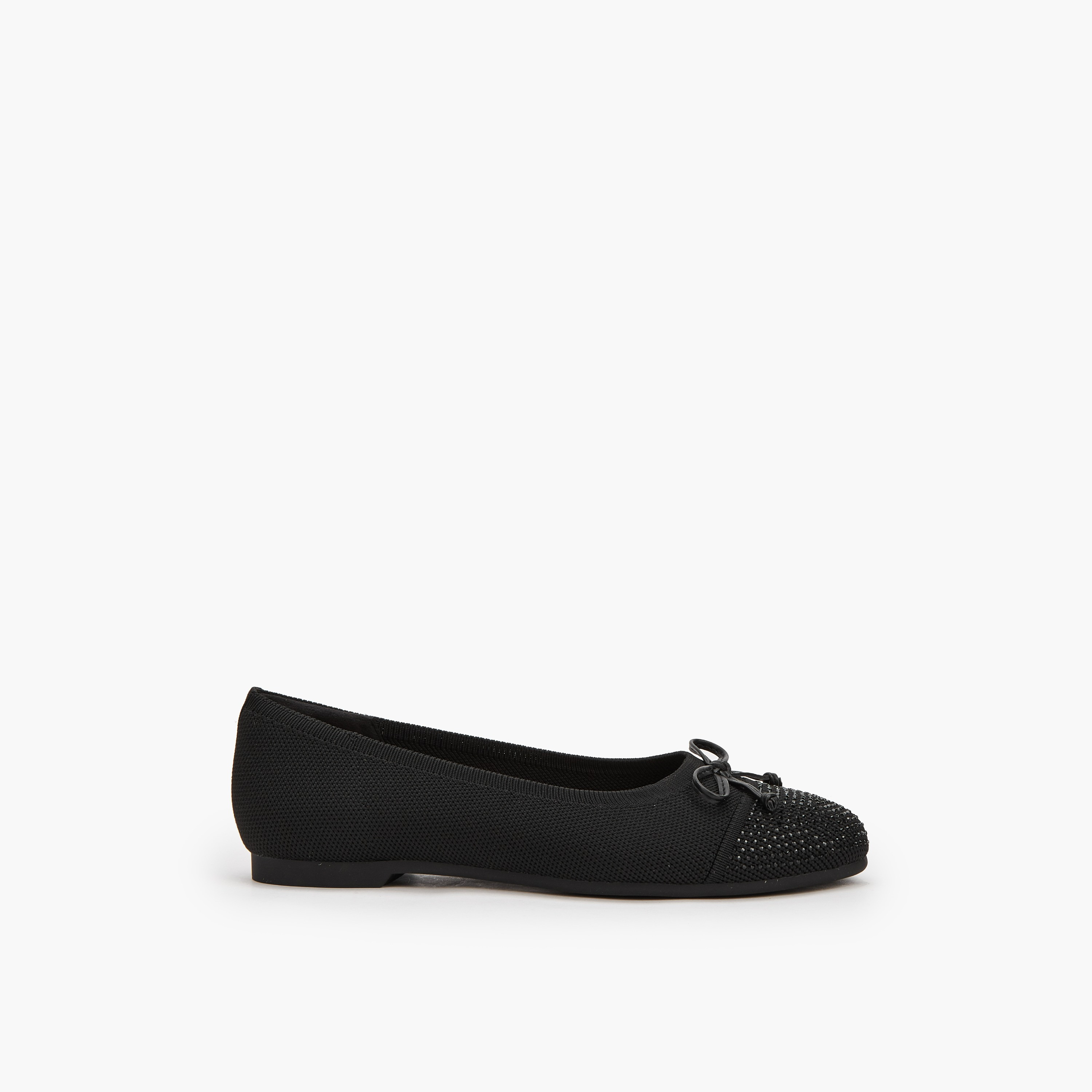 Le Confort Women Embellished Bow Accent Ballerina Shoes-women-shoes-ballerinas-image-3