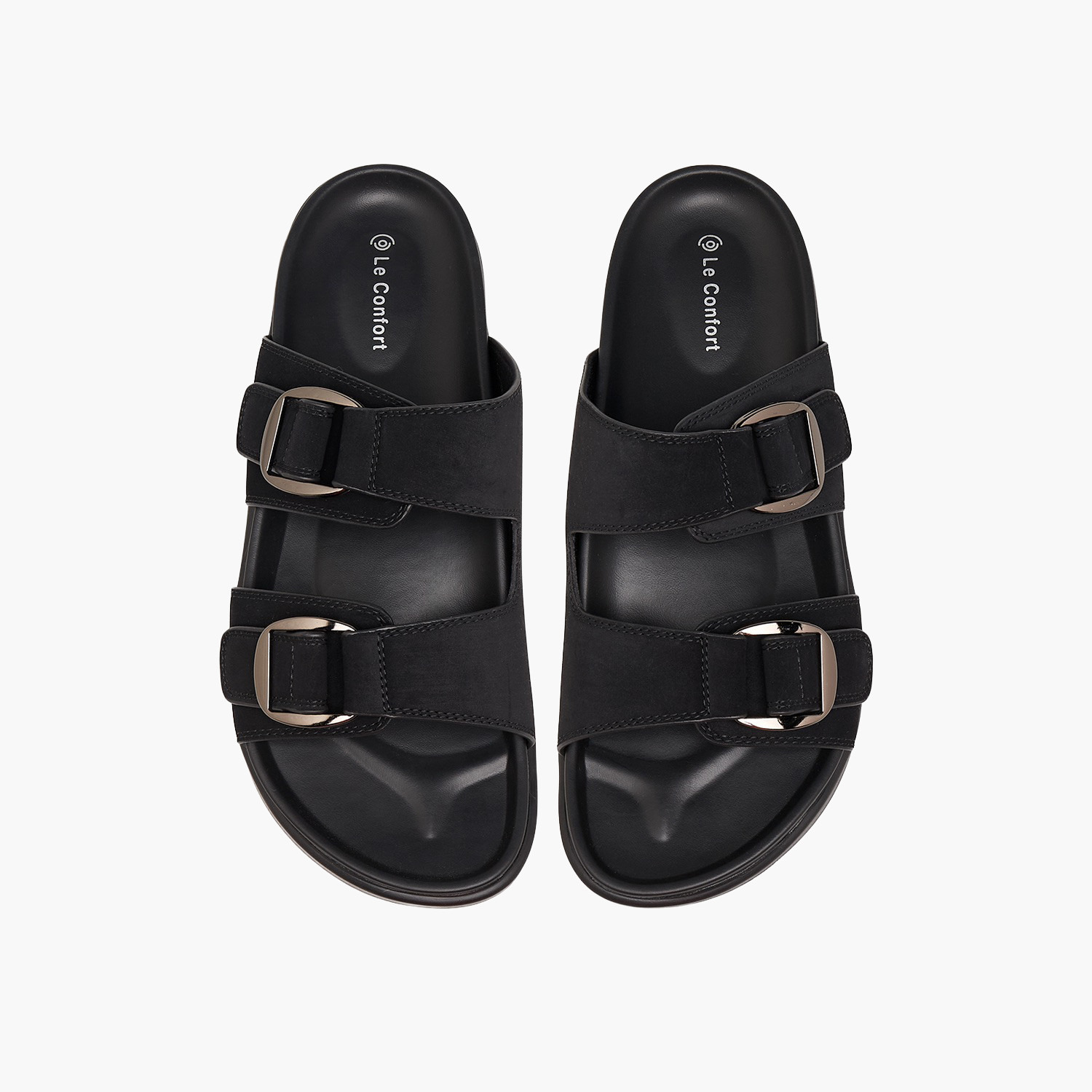 صندل سهل الارتداء بتفاصيل إبزيم للرجال من لو كونفورت-men-shoes-sandals-image-1