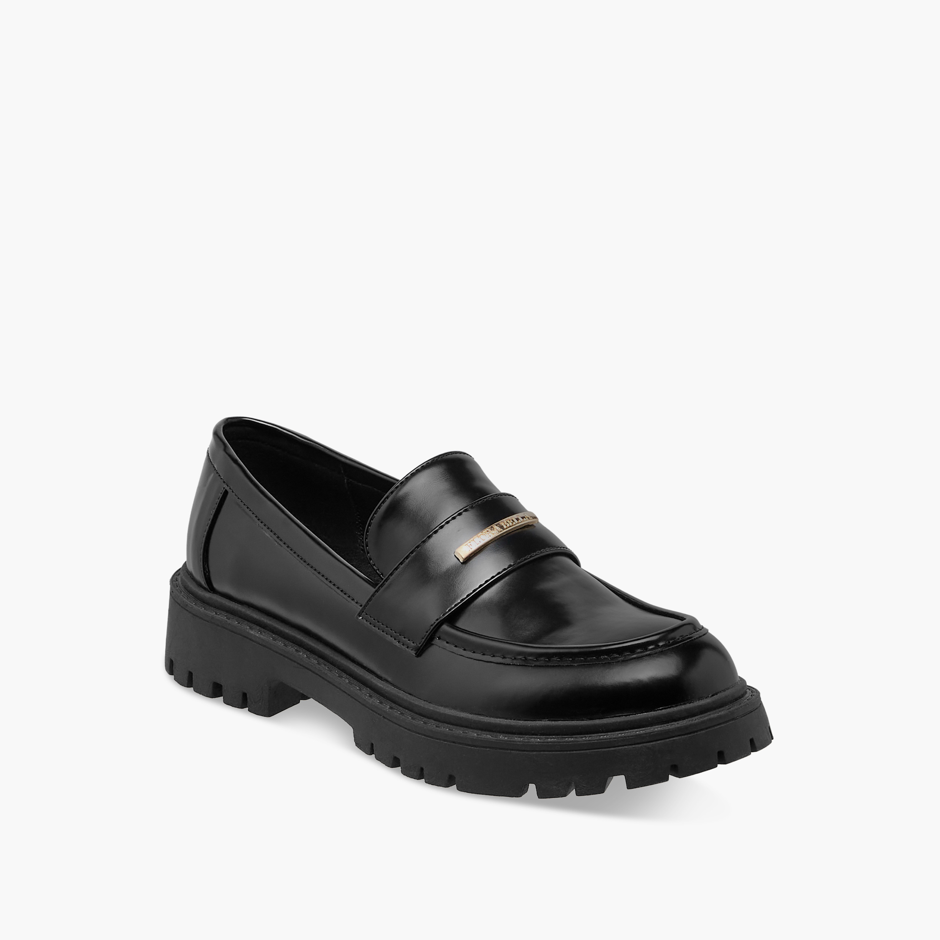 Flora Bella Women Metal Accent Loafers-women-shoes-heels-image-2