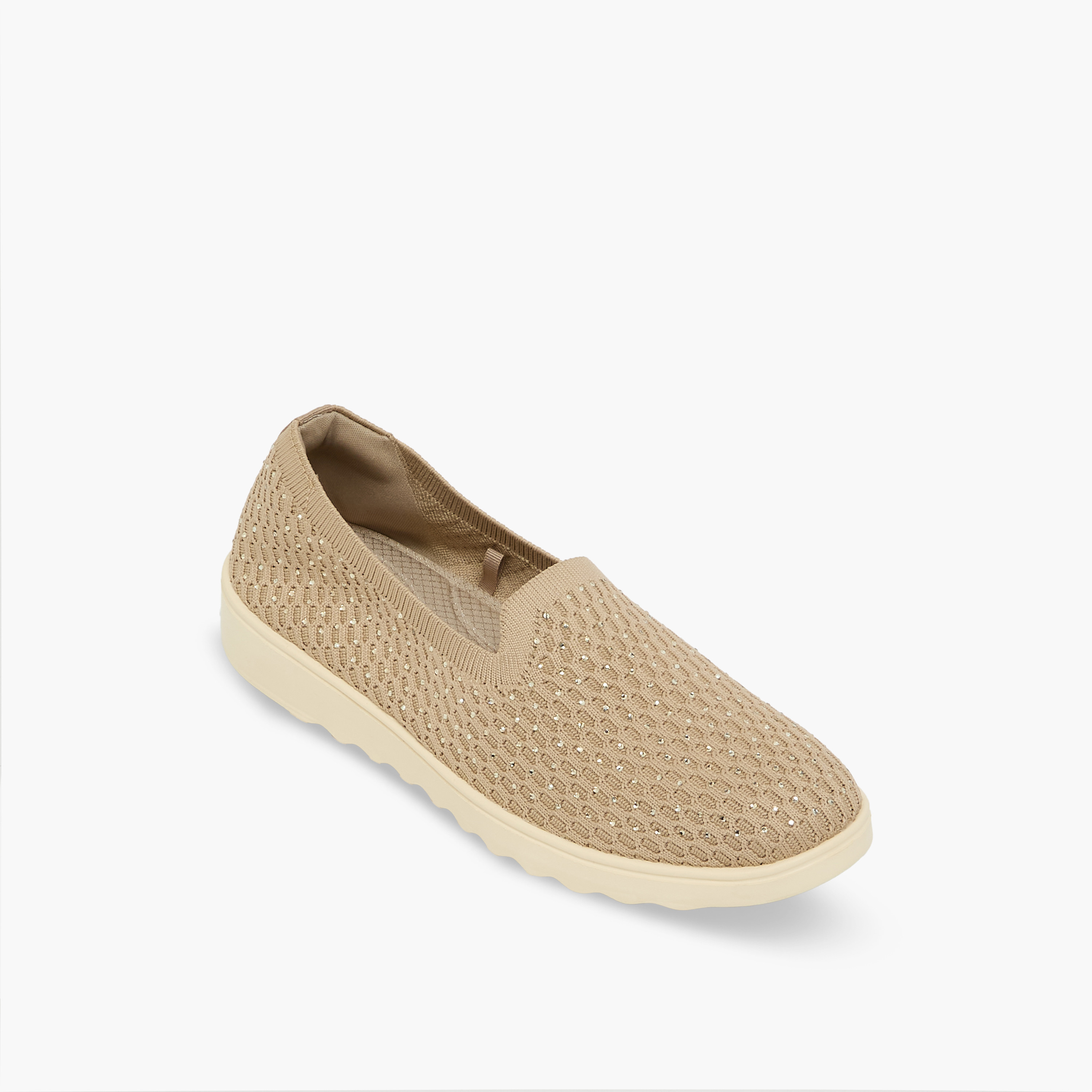 حذاء مريح سهل الارتداء مزين للنساء من لو كونفورت-women-shoes-loafersandmoccasins-image-2