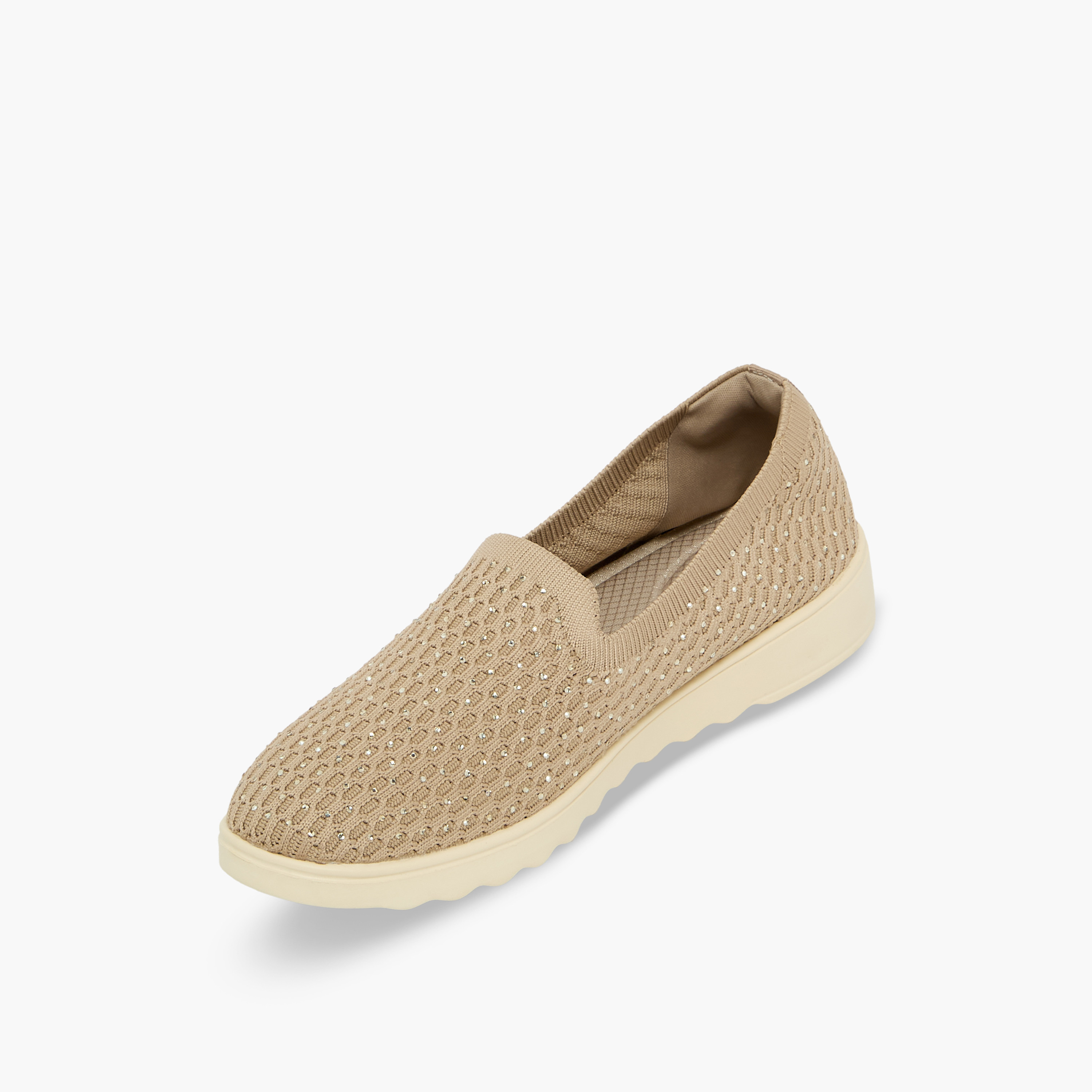 حذاء مريح سهل الارتداء مزين للنساء من لو كونفورت-women-shoes-loafersandmoccasins-image-4
