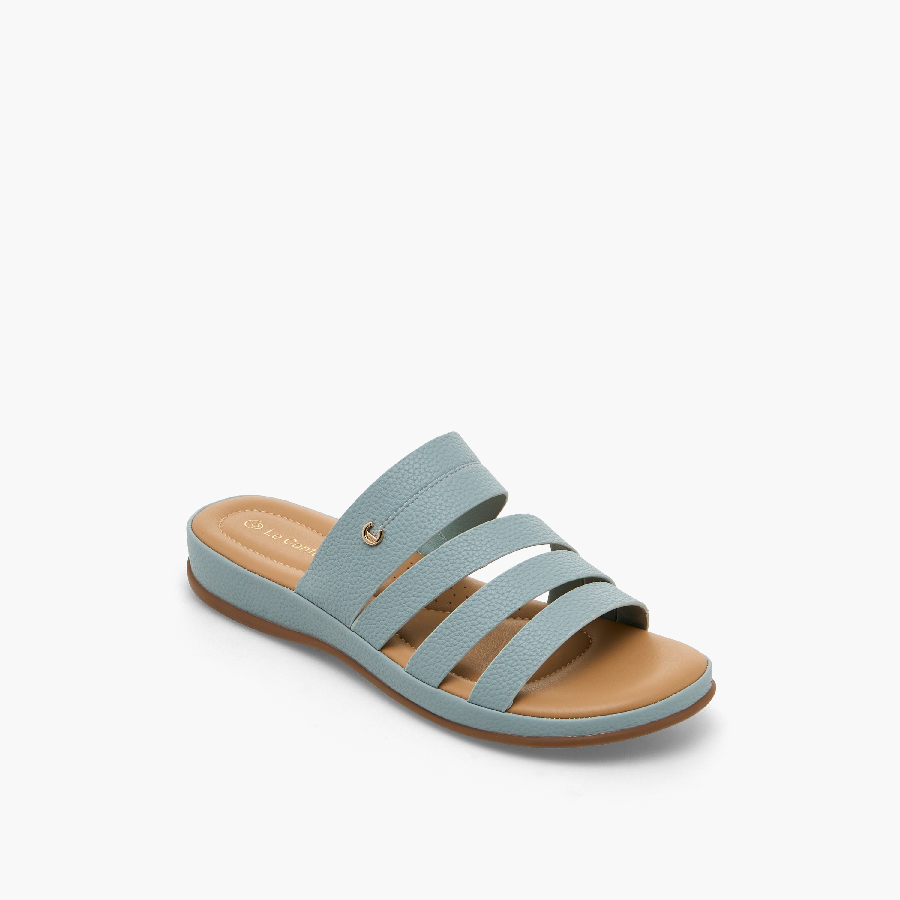 صندل مريح سهل الارتداء للنساء من لو كونفورت-women-shoes-sandals-flats-image-2