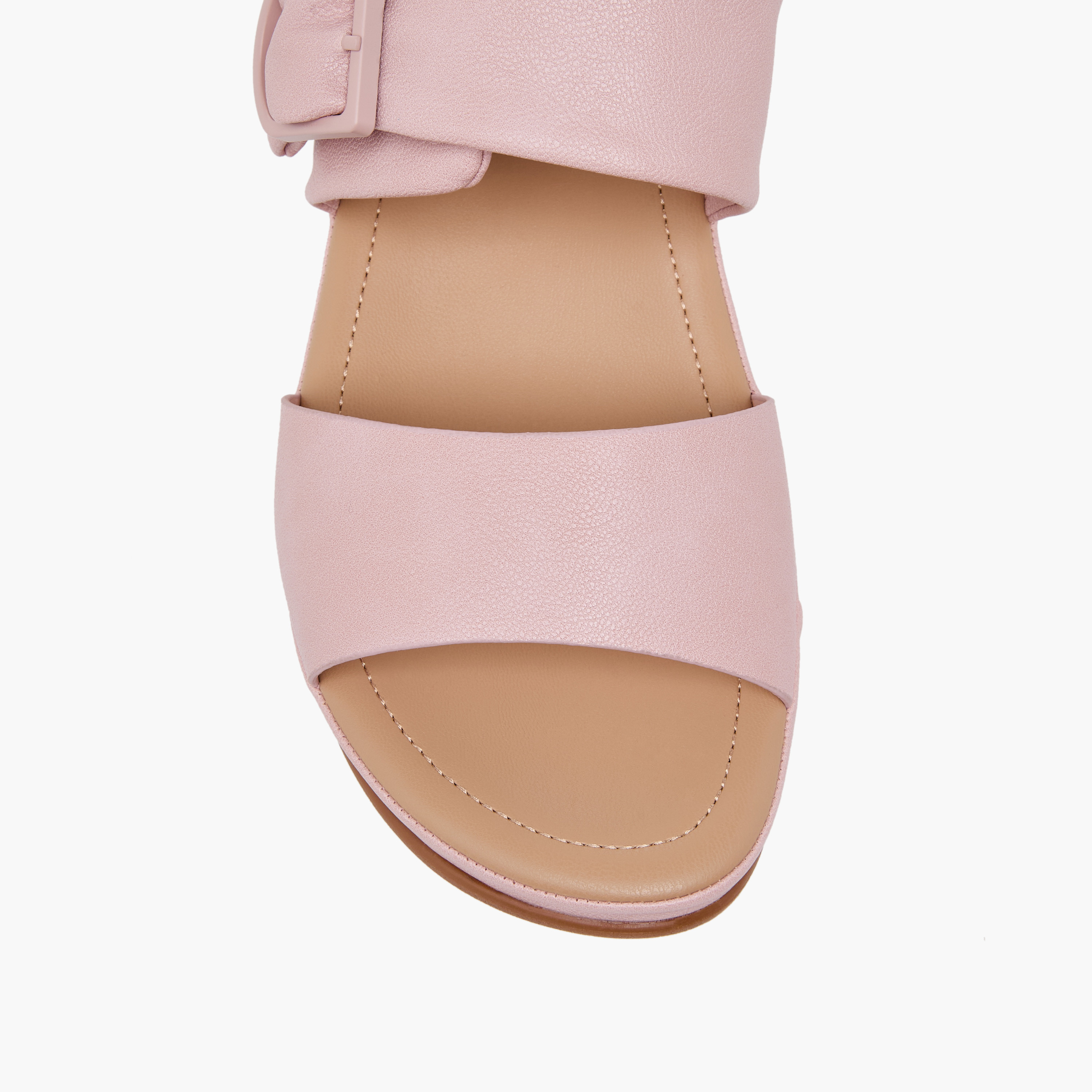 Le Confort Women Buckle Detail Wedge Heel Sandals-women-shoes-sandals-heeled-image-7