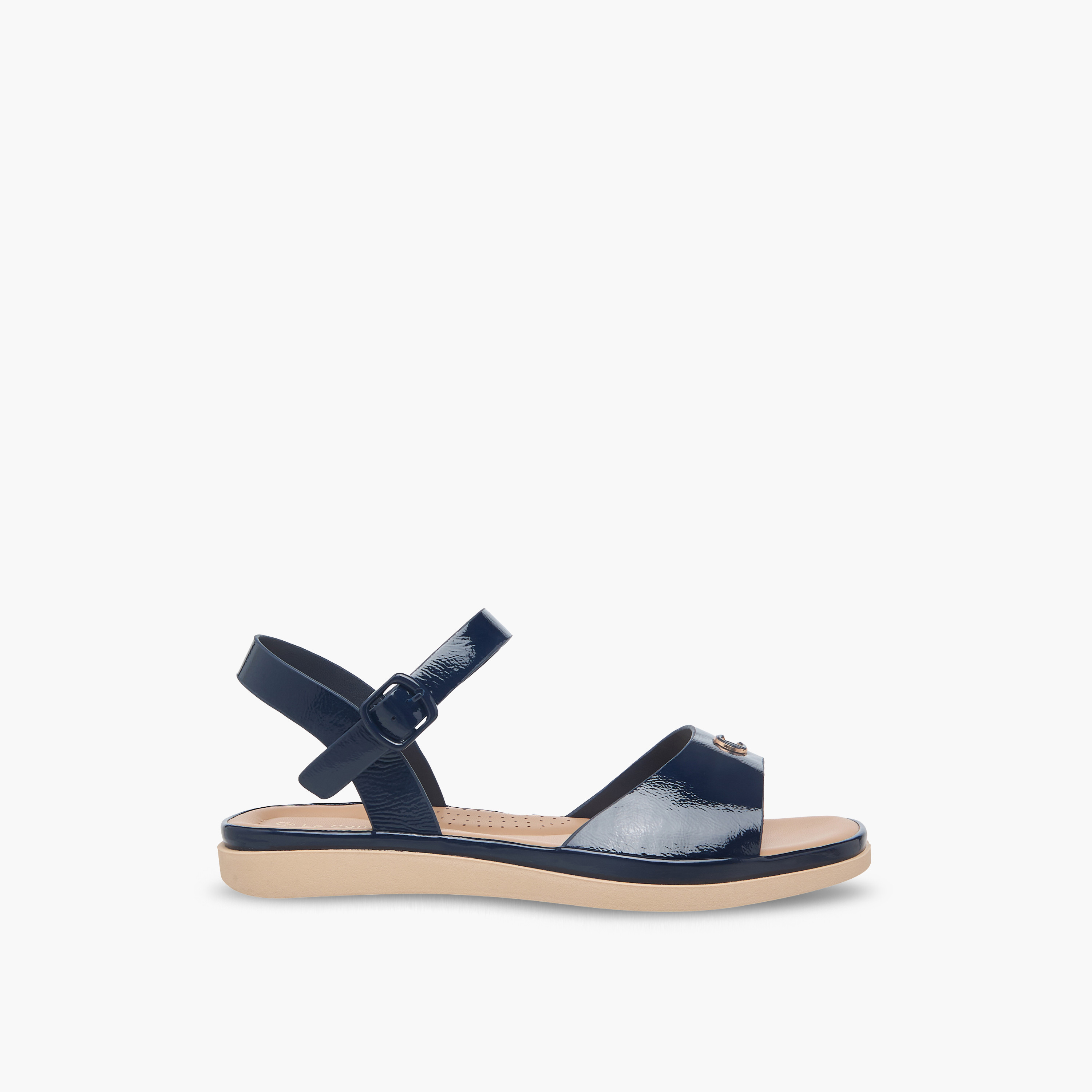 Le Confort Women Buckle Closure Sandals-women-shoes-flats-sandals-image-3