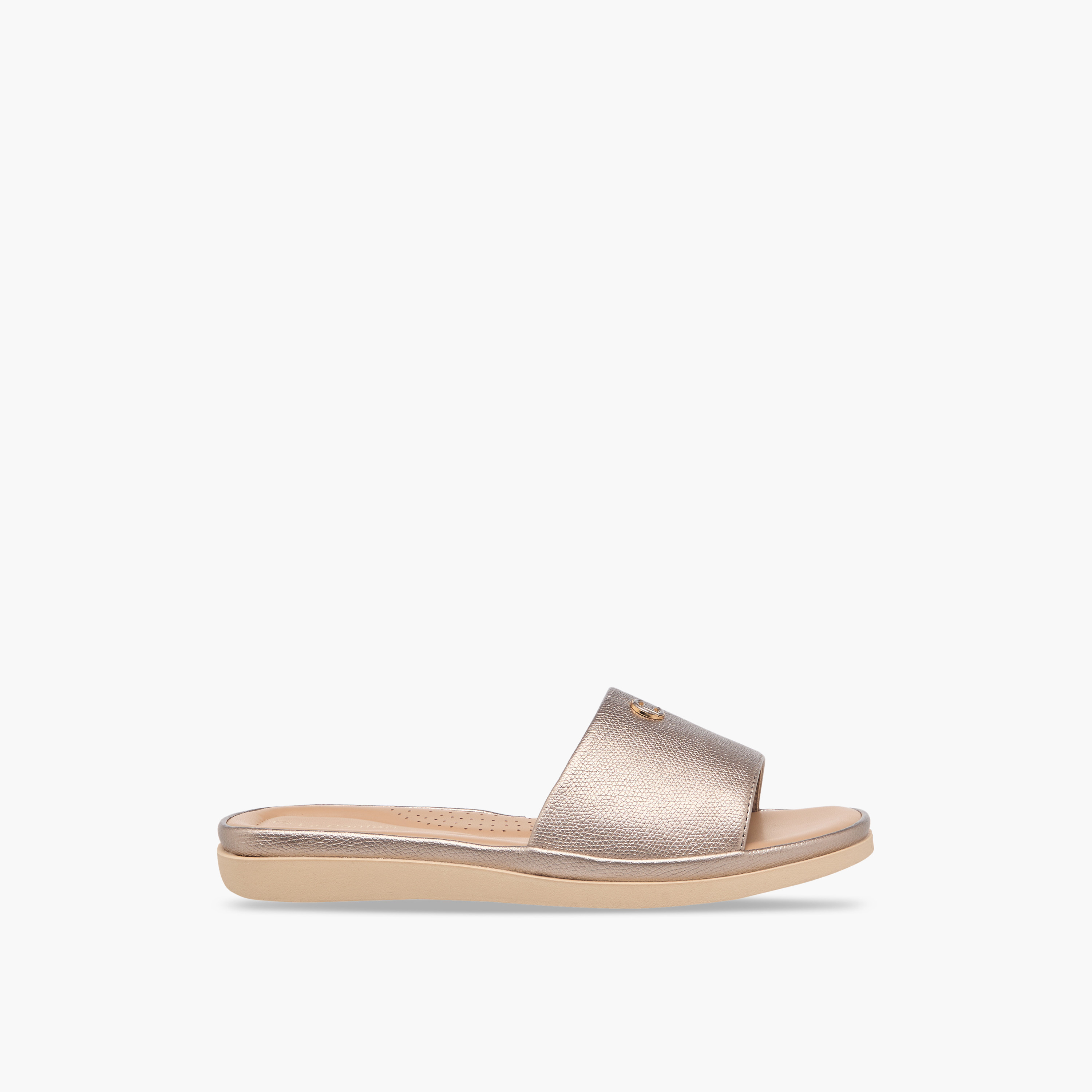 Le Confort Women Textured Comfort Sandals-women-shoes-flats-sandals-image-3