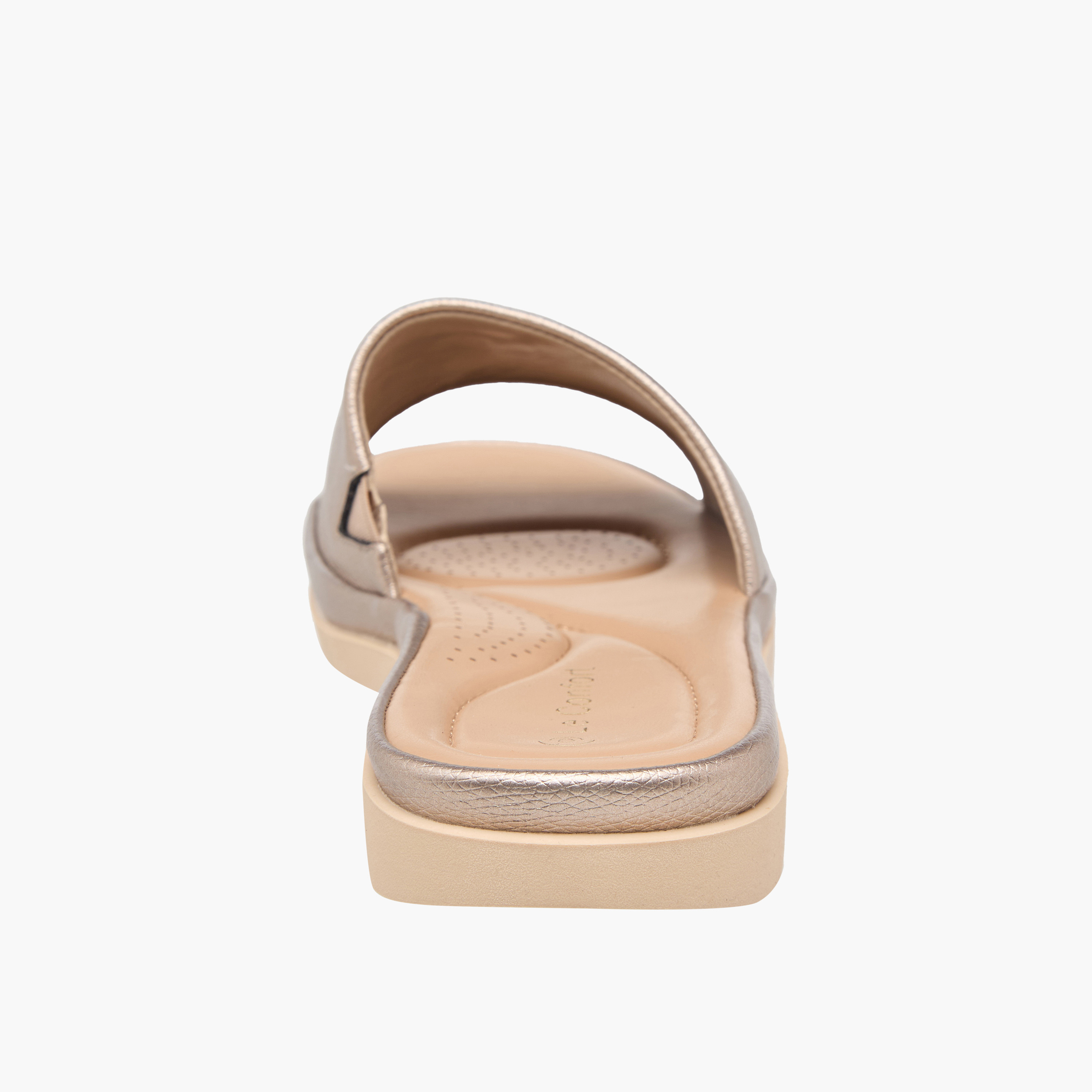 Le Confort Women Textured Comfort Sandals-women-shoes-flats-sandals-image-5