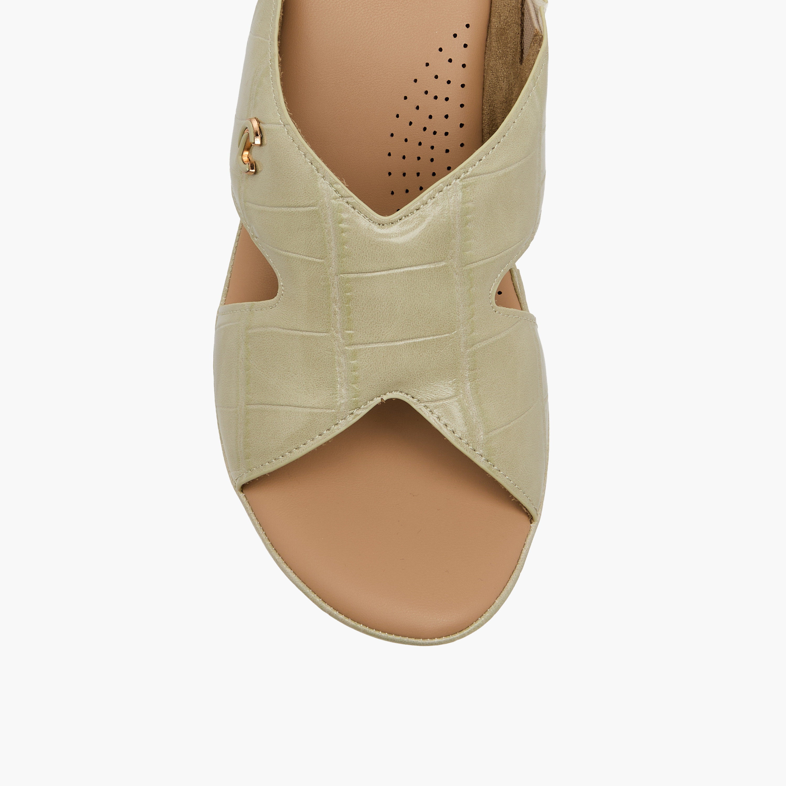 Le Confort Women Wedge Heel Comfort Sandals-women-shoes-sandals-heeled-image-4