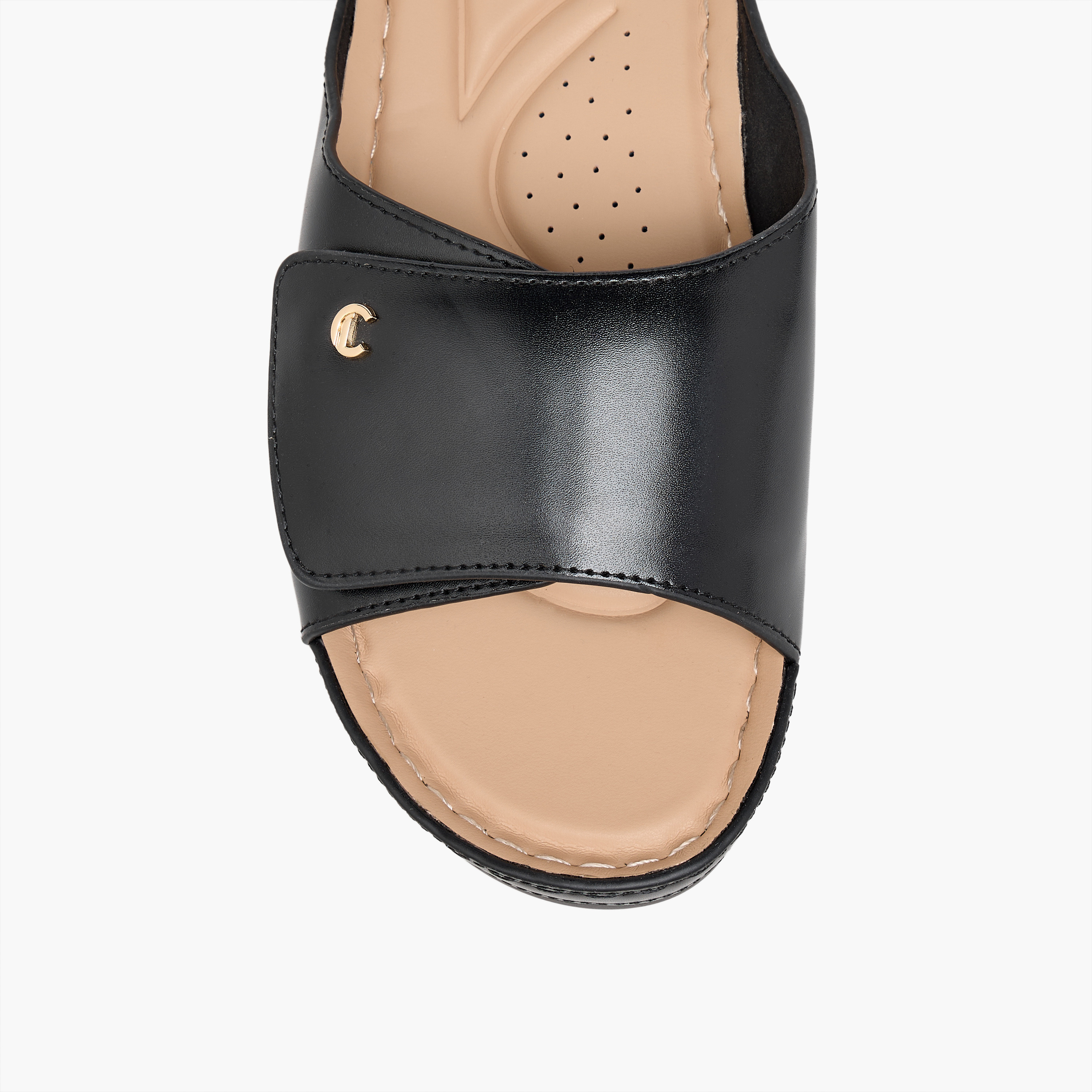 Le Confort Women Slip-On Comfort Sandals-women-shoes-sandals-flats-image-4