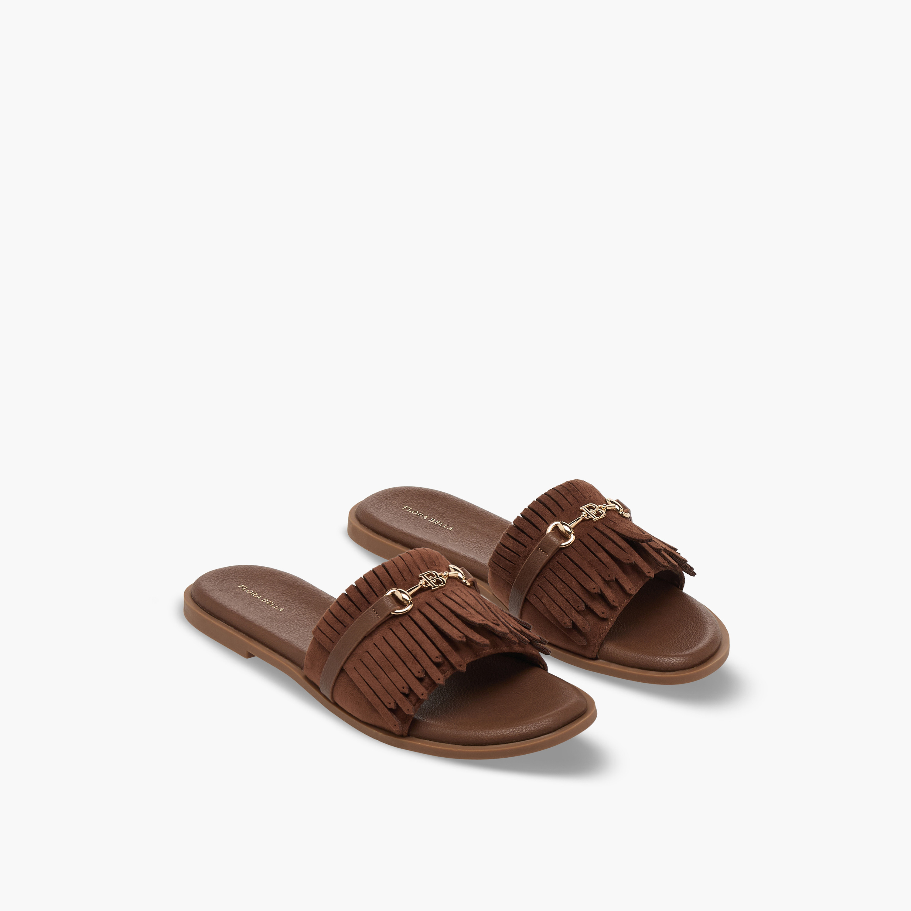 صندل نسائي مزين بشرابات أنيقة من فلورا بيلا-women-shoes-flats-sandals-image-1