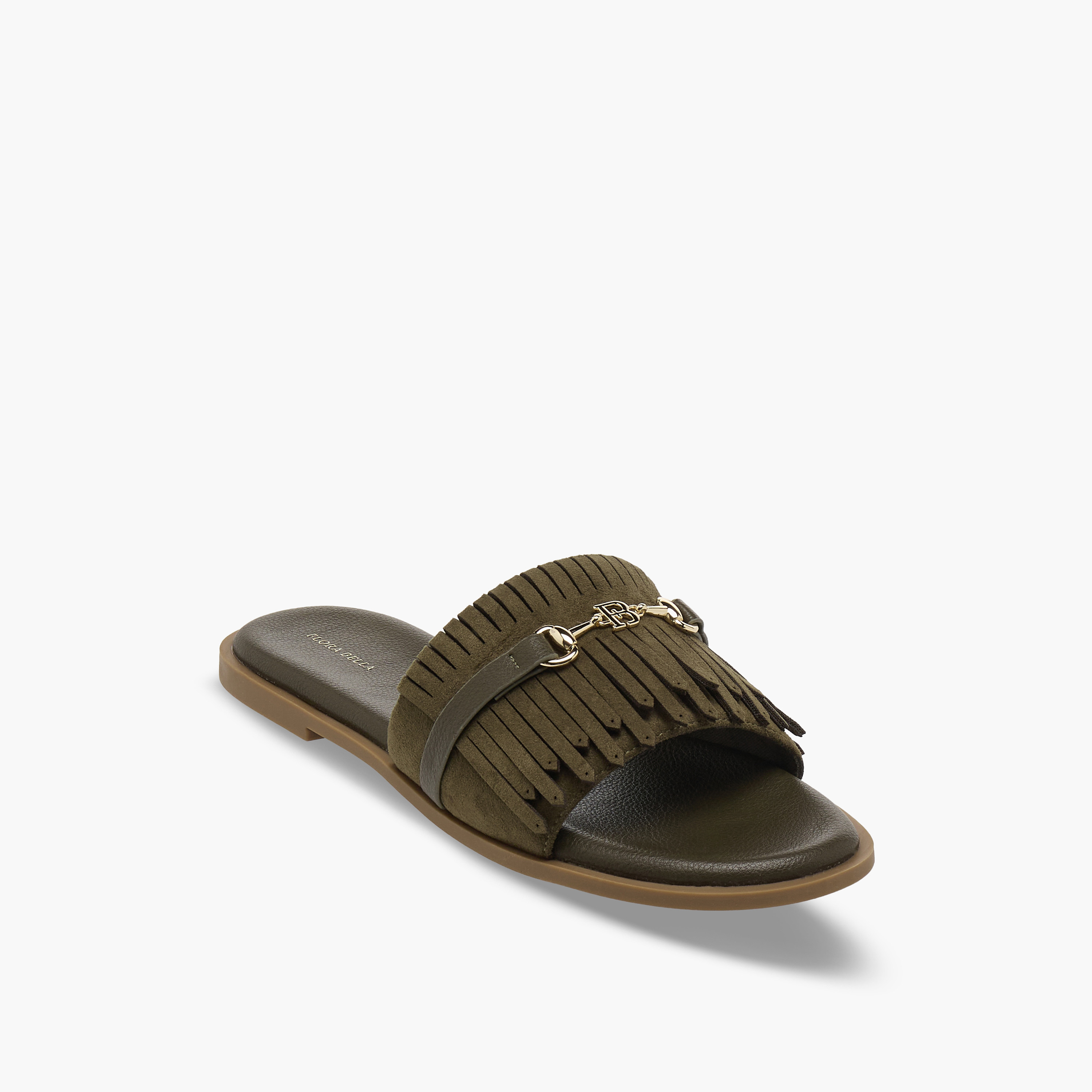 صندل نسائي مزين بشرابات أنيقة من فلورا بيلا-women-shoes-flats-sandals-image-2