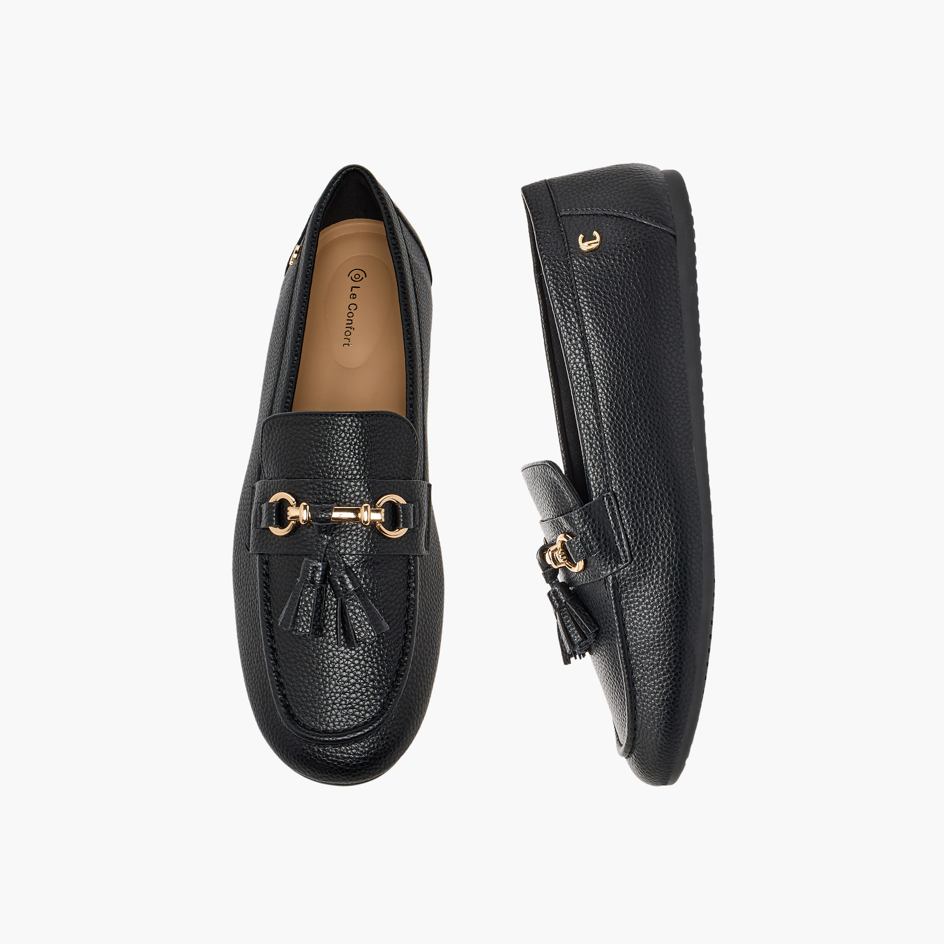 حذاء لوفر نسائي سهل الارتداء من لو كونفورت-women-shoes-loafersandmoccasins-image-1