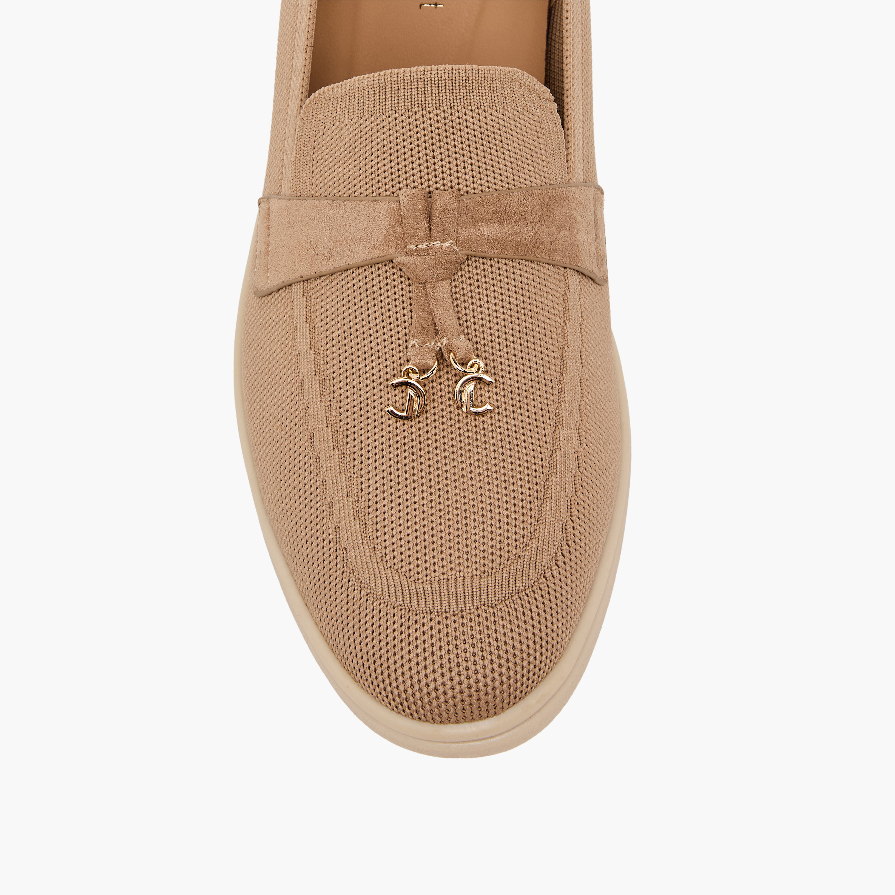 حذاء خفيف بزينة معدنية للنساء من لو كونفورت-women-shoes-loafersandmoccasins-image-7
