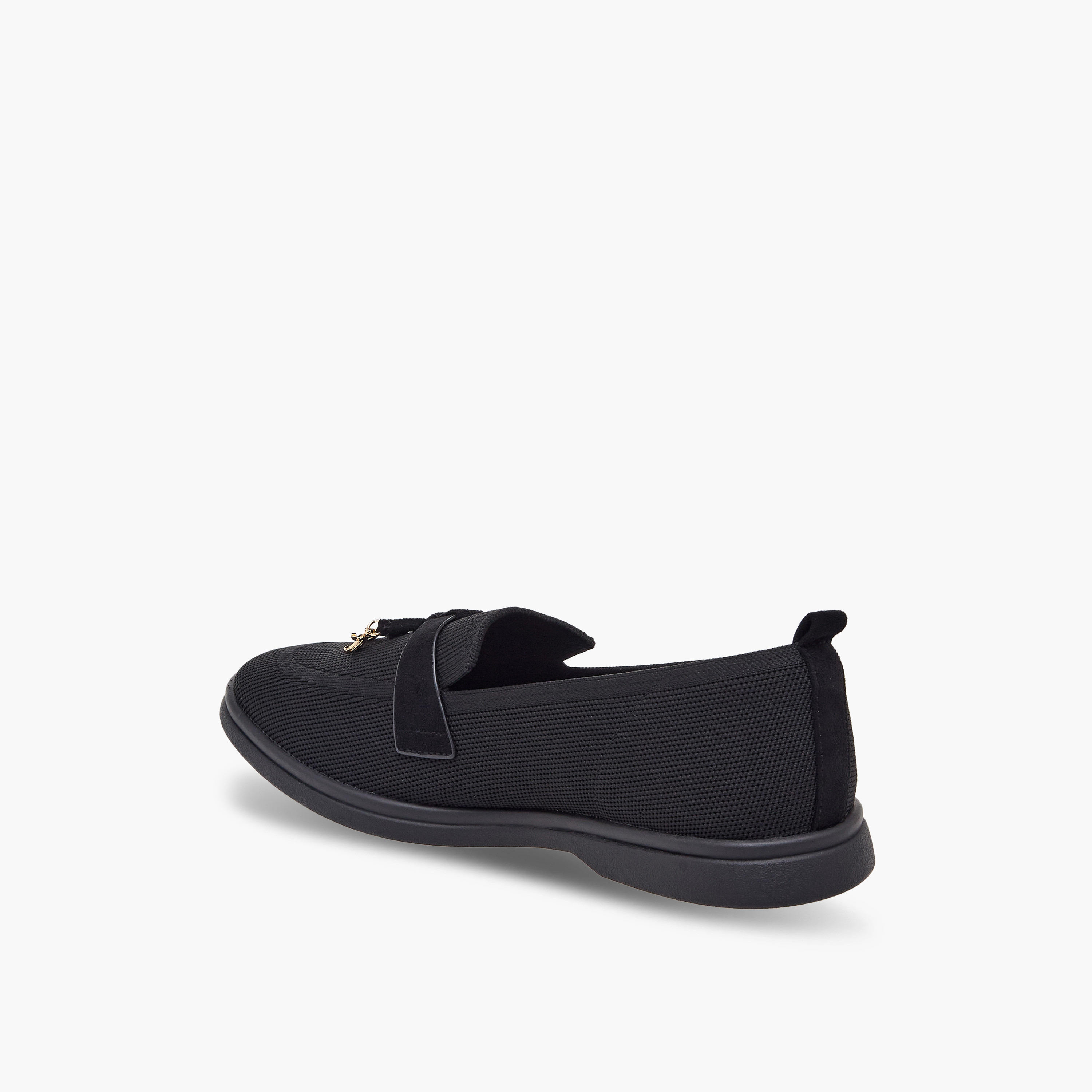 حذاء خفيف بزينة معدنية للنساء من لو كونفورت-women-shoes-loafersandmoccasins-image-5