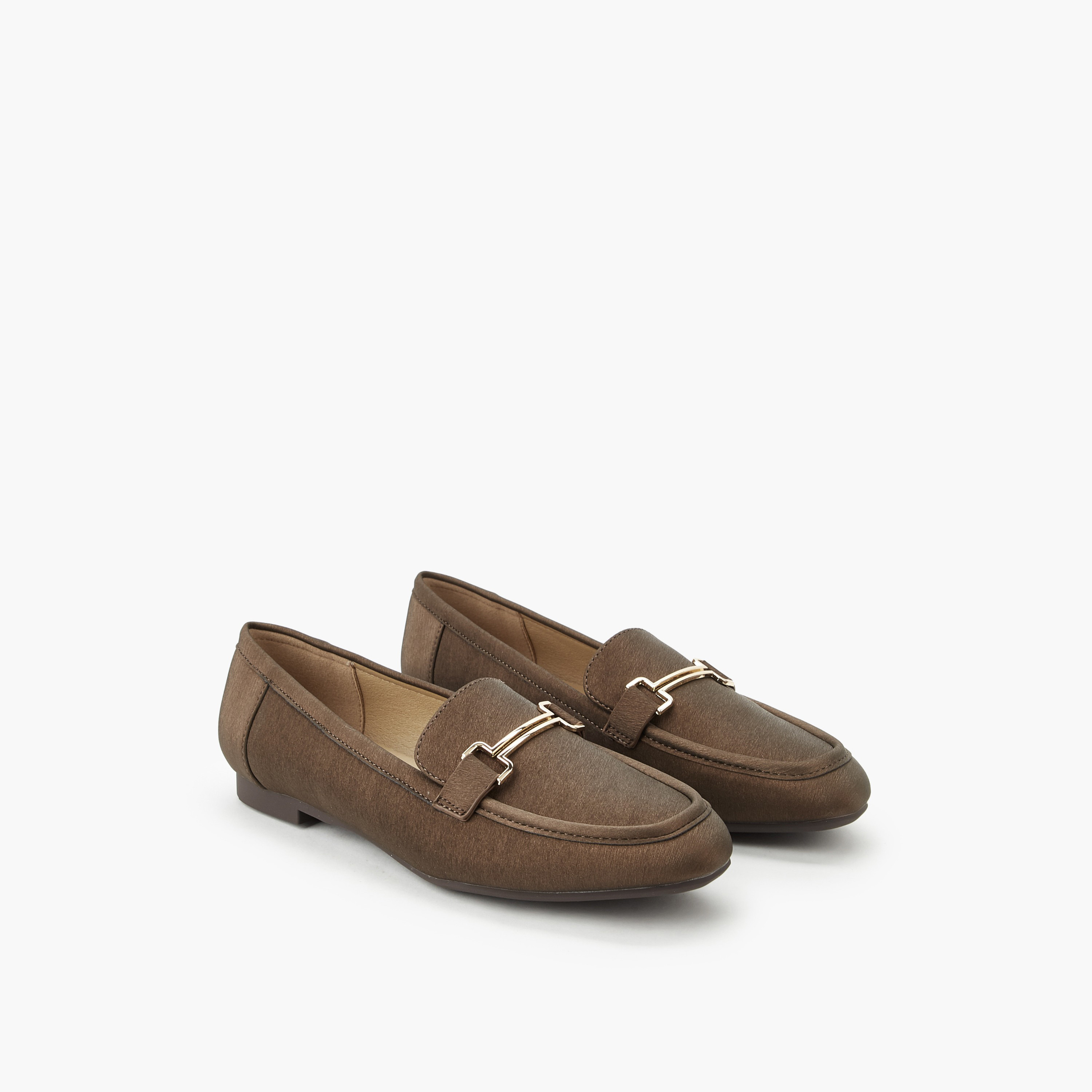 Renzo Ruganni Women Buckle Detail Loafers-women-shoes-flats-loafers-image-1
