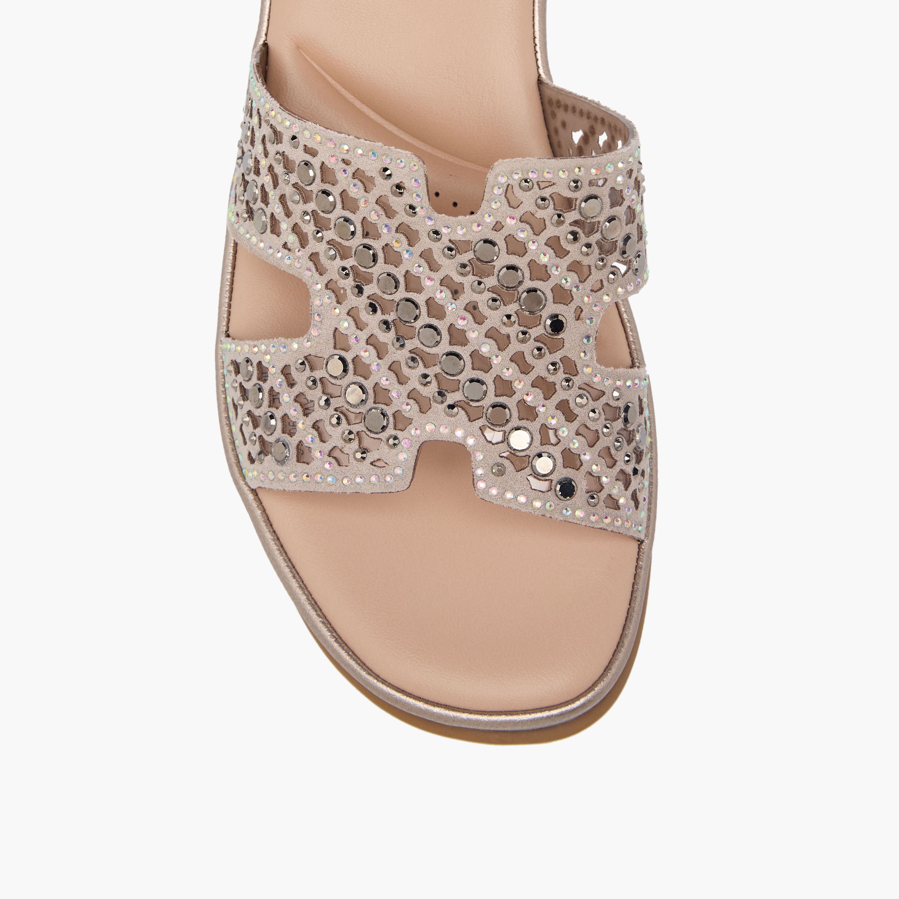 Le Confort Women Embellished Wedge Heel Sandals-women-shoes-sandals-heeled-image-4