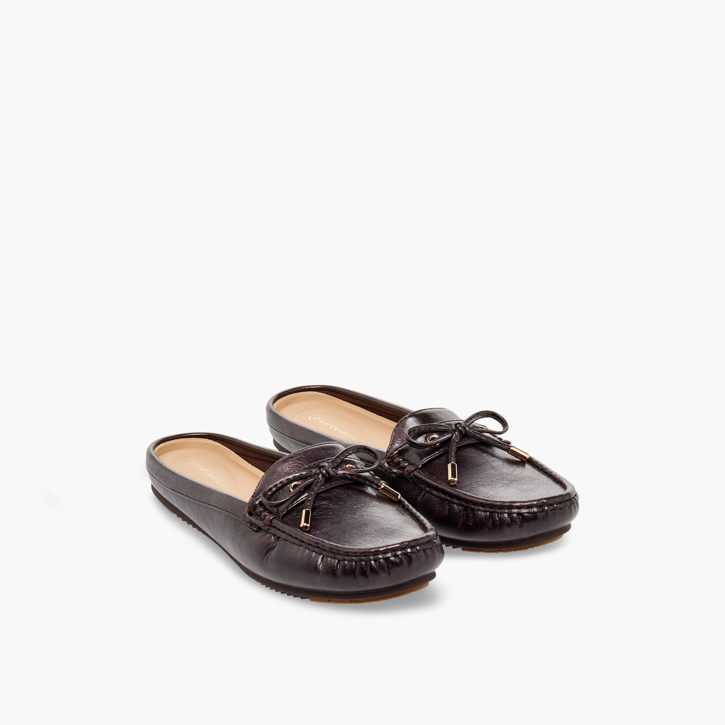 Le Confort Women Slip-On Mules-women-shoes-flats-mules-image-1