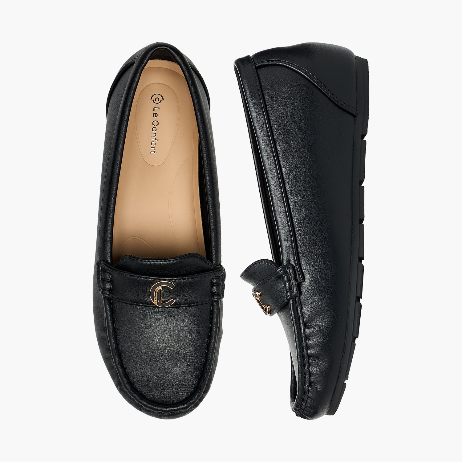 حذاء لوفر سهل الارتداء للنساء من لو كونفورت-women-shoes-loafersandmoccasins-image-1