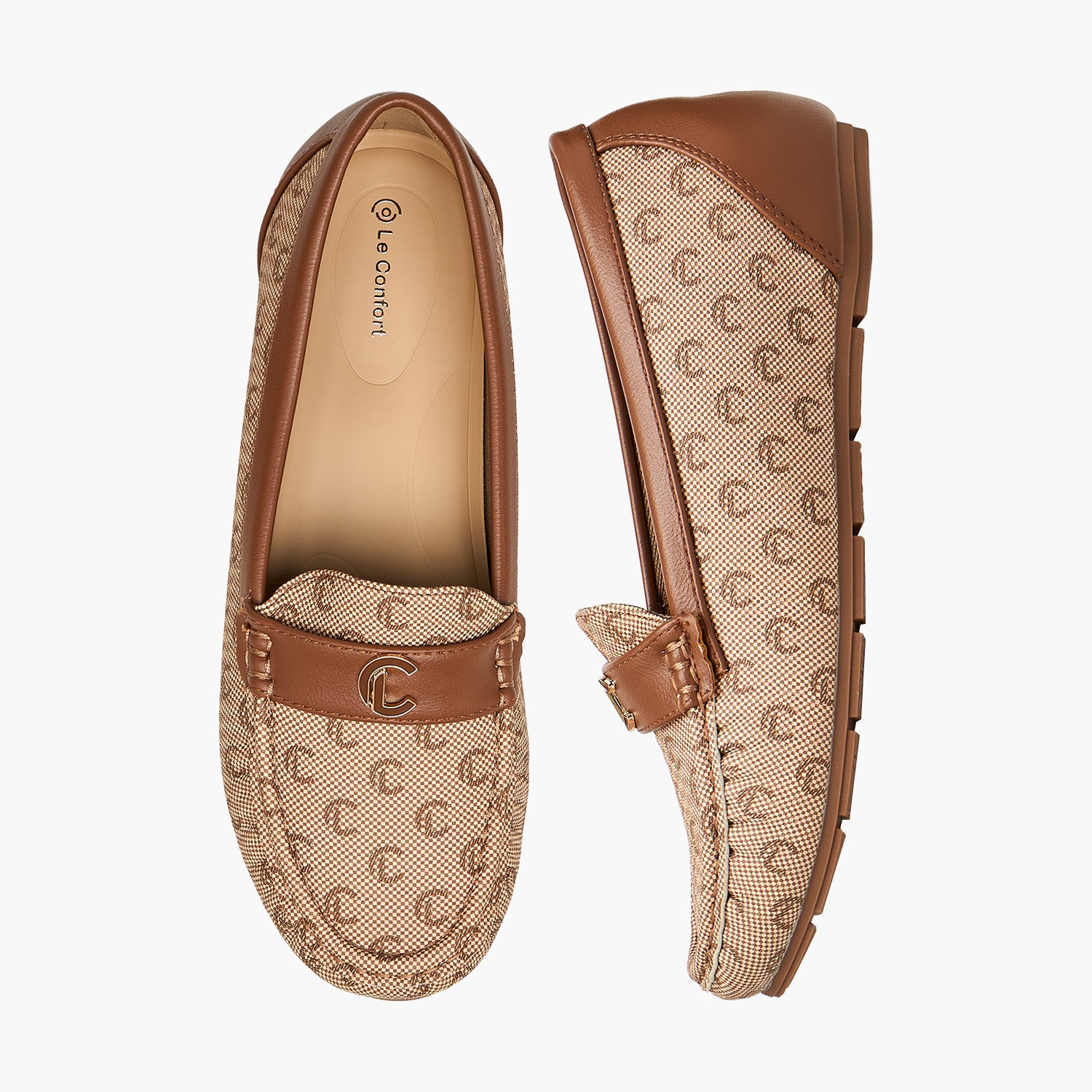 حذاء لوفر نسائي من الجلد المدبوغ من لو كونفورت-women-shoes-loafersandmoccasins-image-1