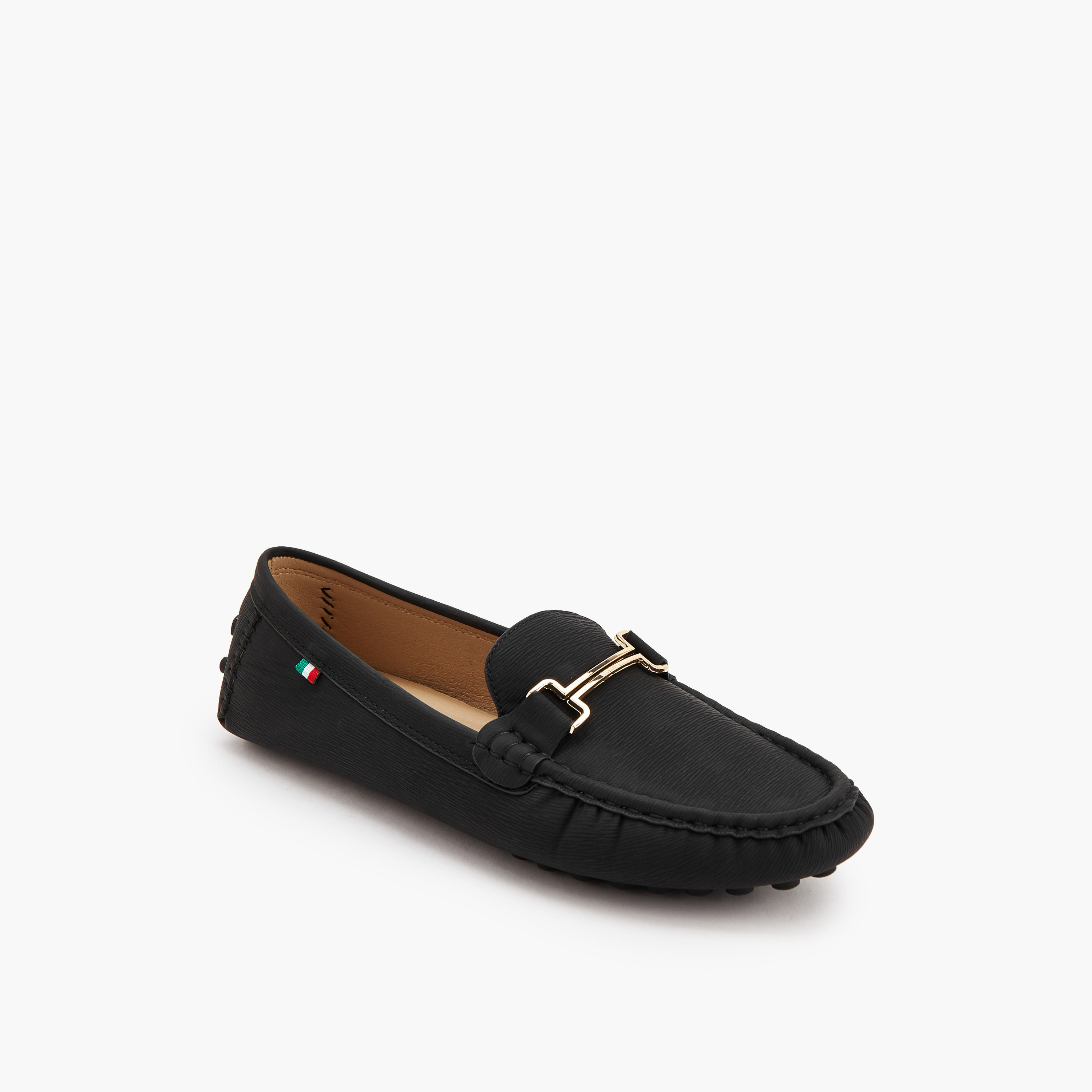 حذاء موكاسين سهل الارتداء للنساء من رينزو روجاني-women-shoes-flats-moccasins-image-2