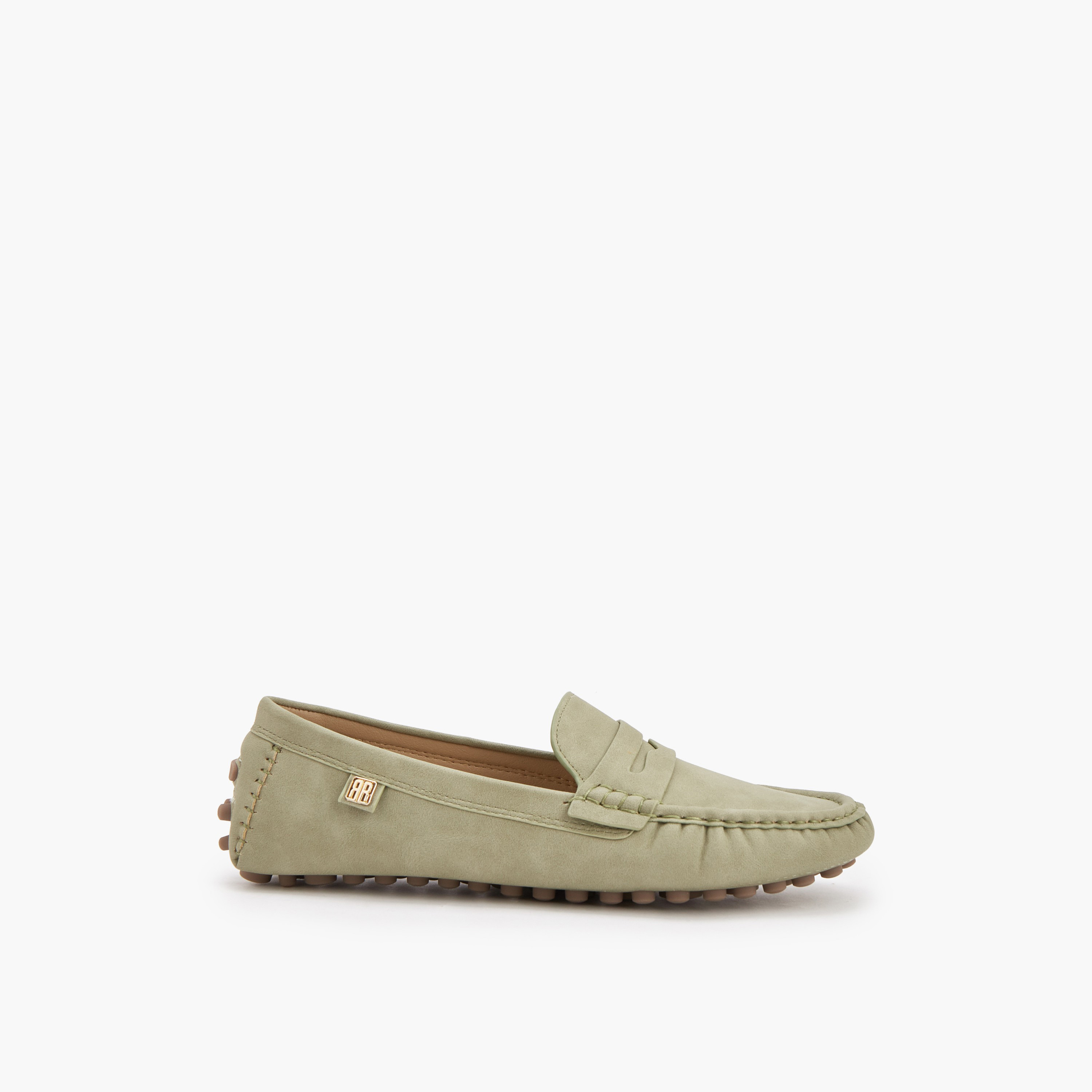 Renzo Ruganni Women Solid Slip-On Loafers-women-shoes-flats-loafers-image-3