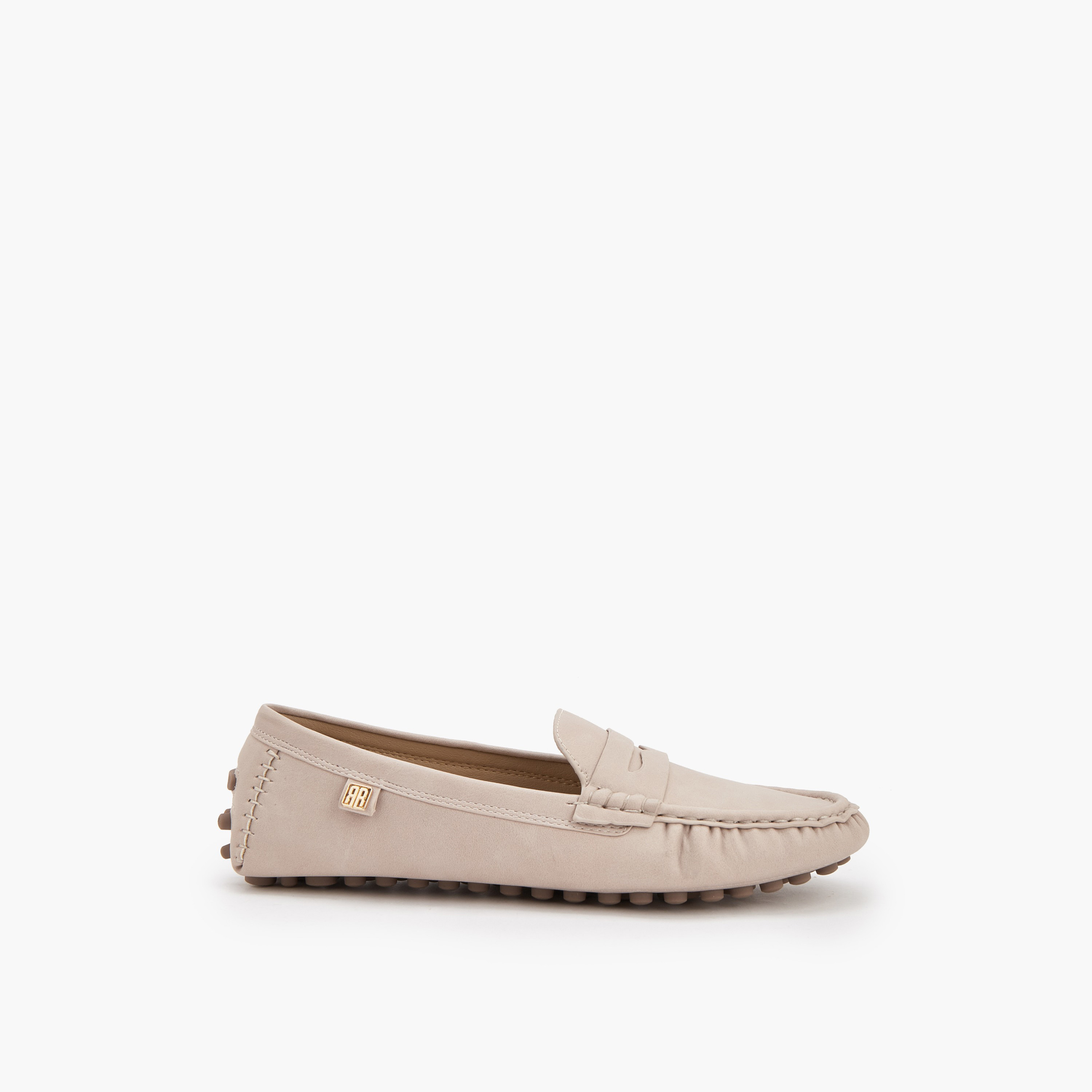 حذاء سهل الارتداء سادة للنساء من رينزو روجاني-women-shoes-flats-loafers-image-3