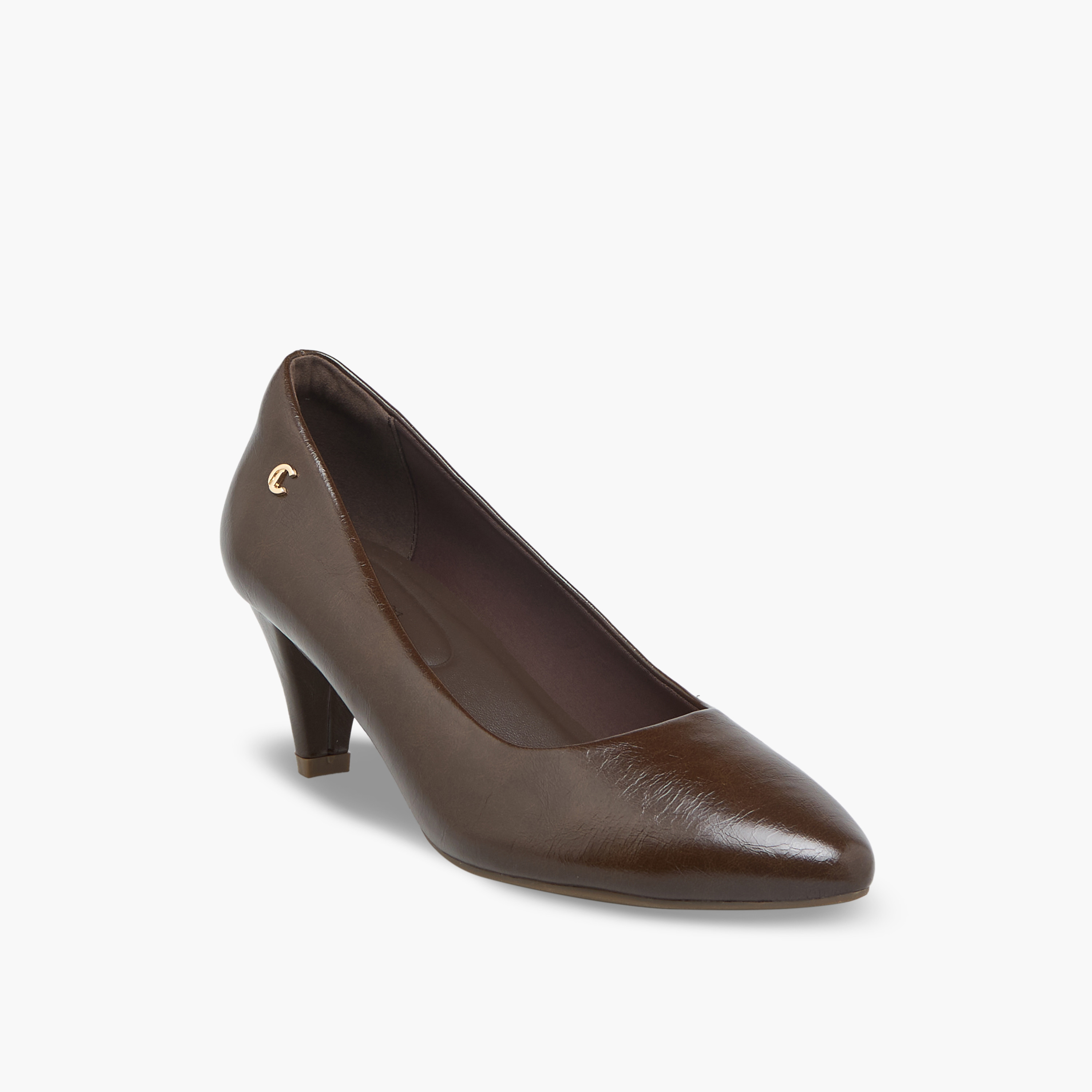 Le Confort Women Pointed Toe Cone Heel Pump-women-shoes-heels-image-2