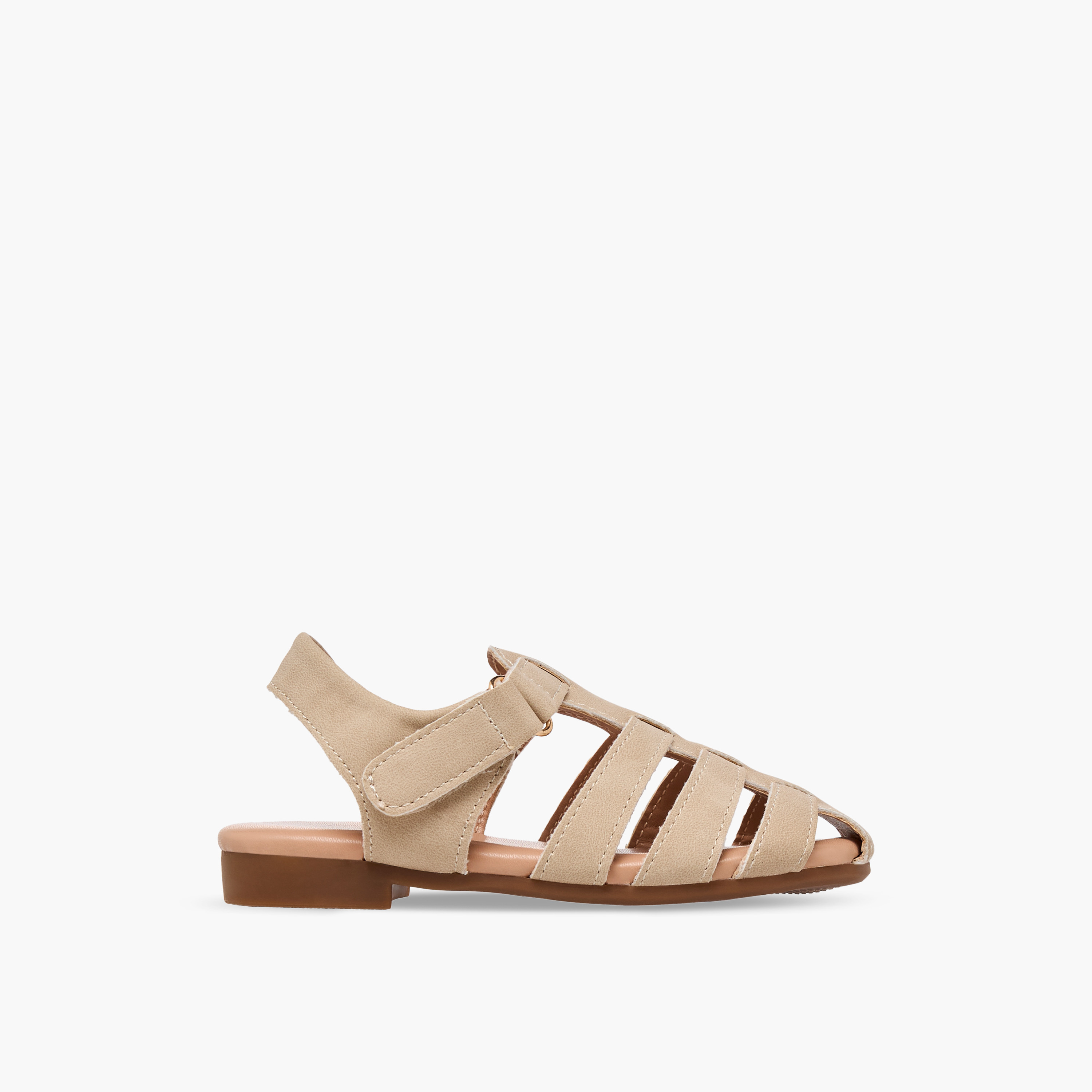 صندل بشريط إغلاق للبنات من فلورا بيلا-girls-shoes-sandals-image-2