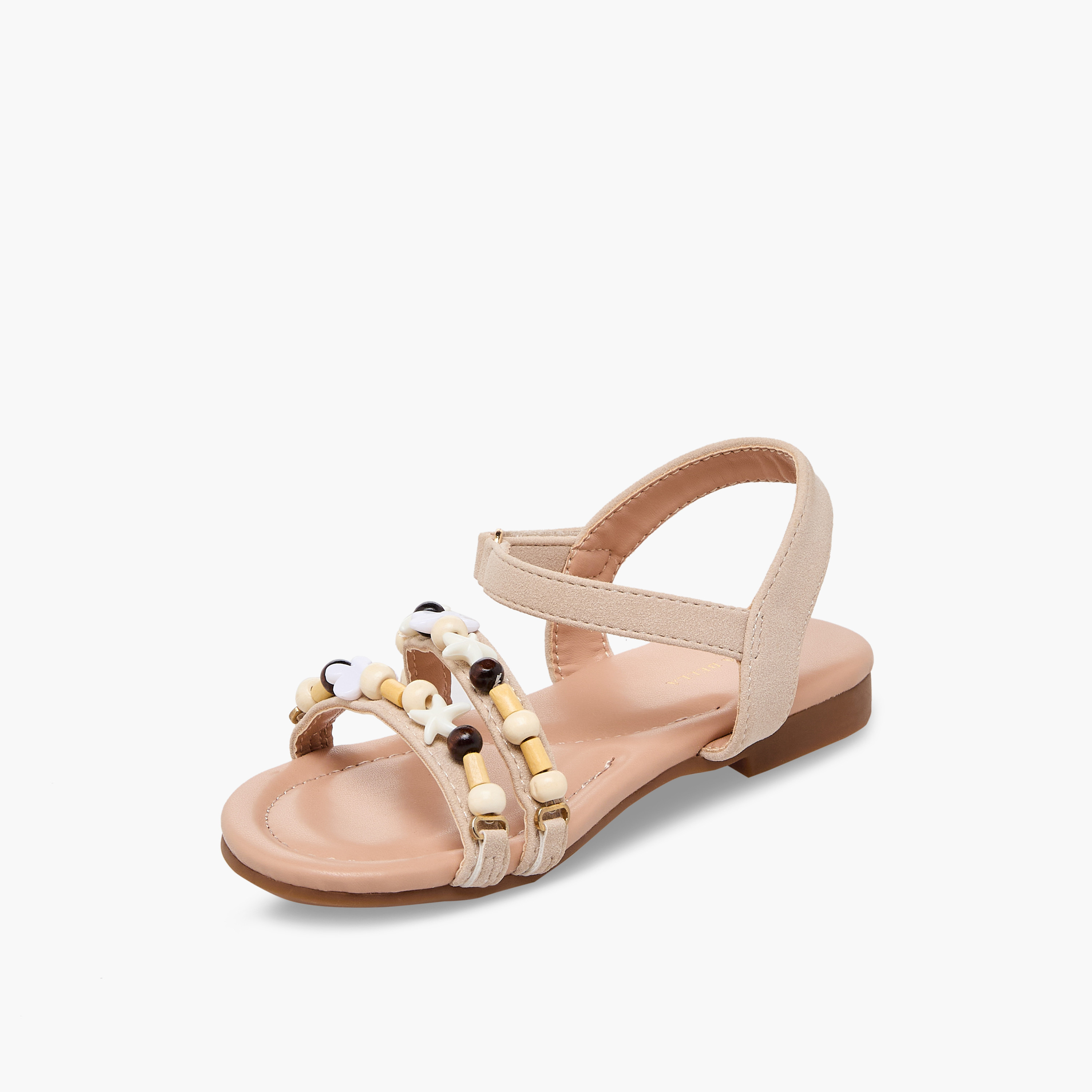 Flora Bella Girls Beaded Accent Hook & Loop Sandals-girls-shoes-sandals-image-12
