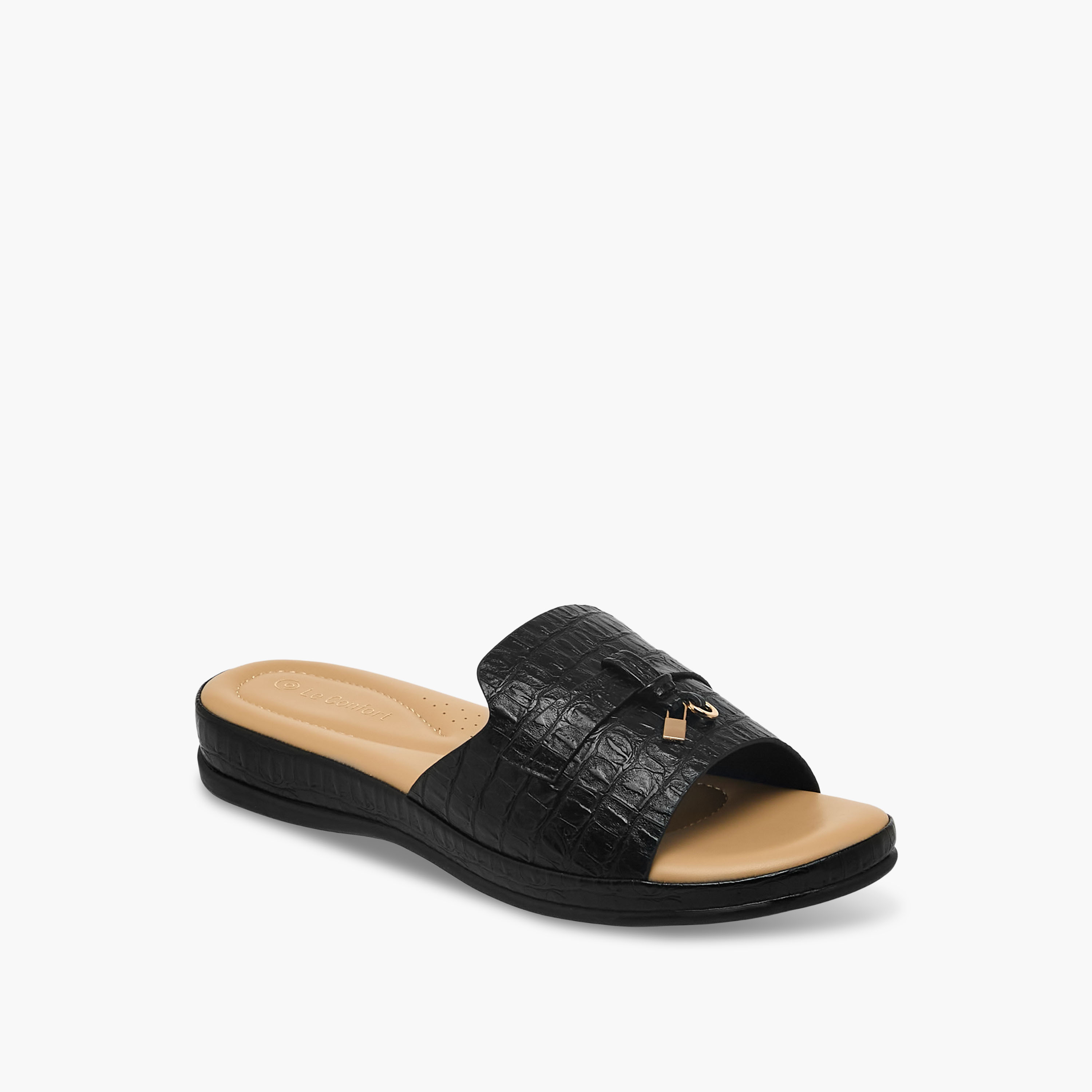 صندل بارز الملمس للنساء من لو كونفورت-women-shoes-flats-sandals-image-2