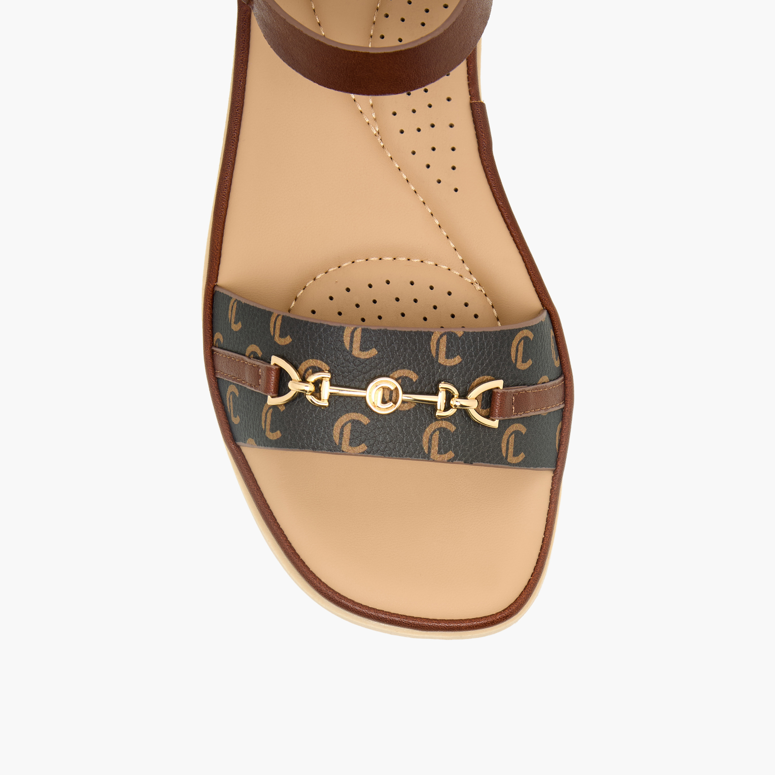 صندل بشريط إغلاق لاصق للنساء من لو كونفورت-women-shoes-flats-sandals-image-5