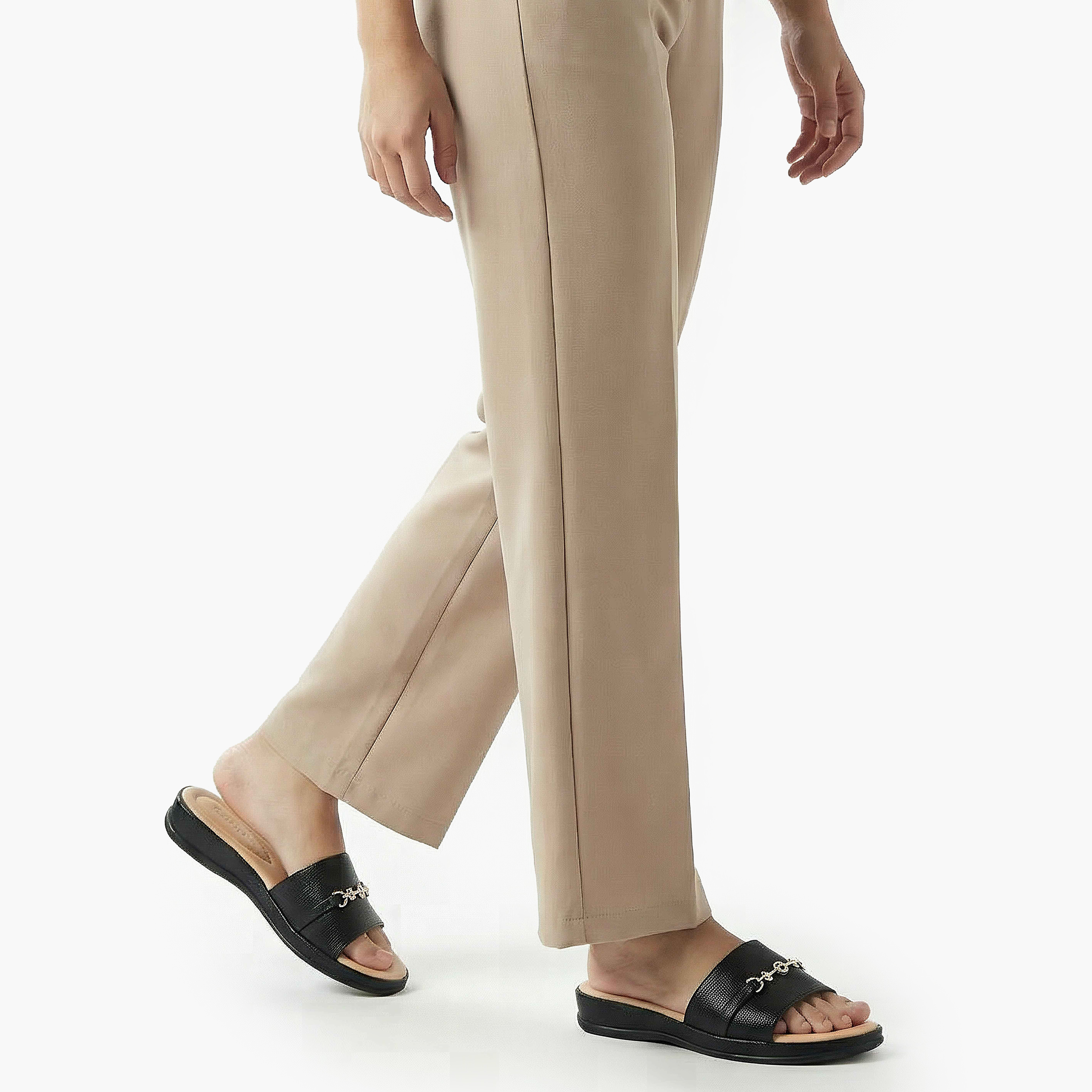 Le Confort Women Comfort Slide Sandals-women-shoes-flats-sandals-image-2